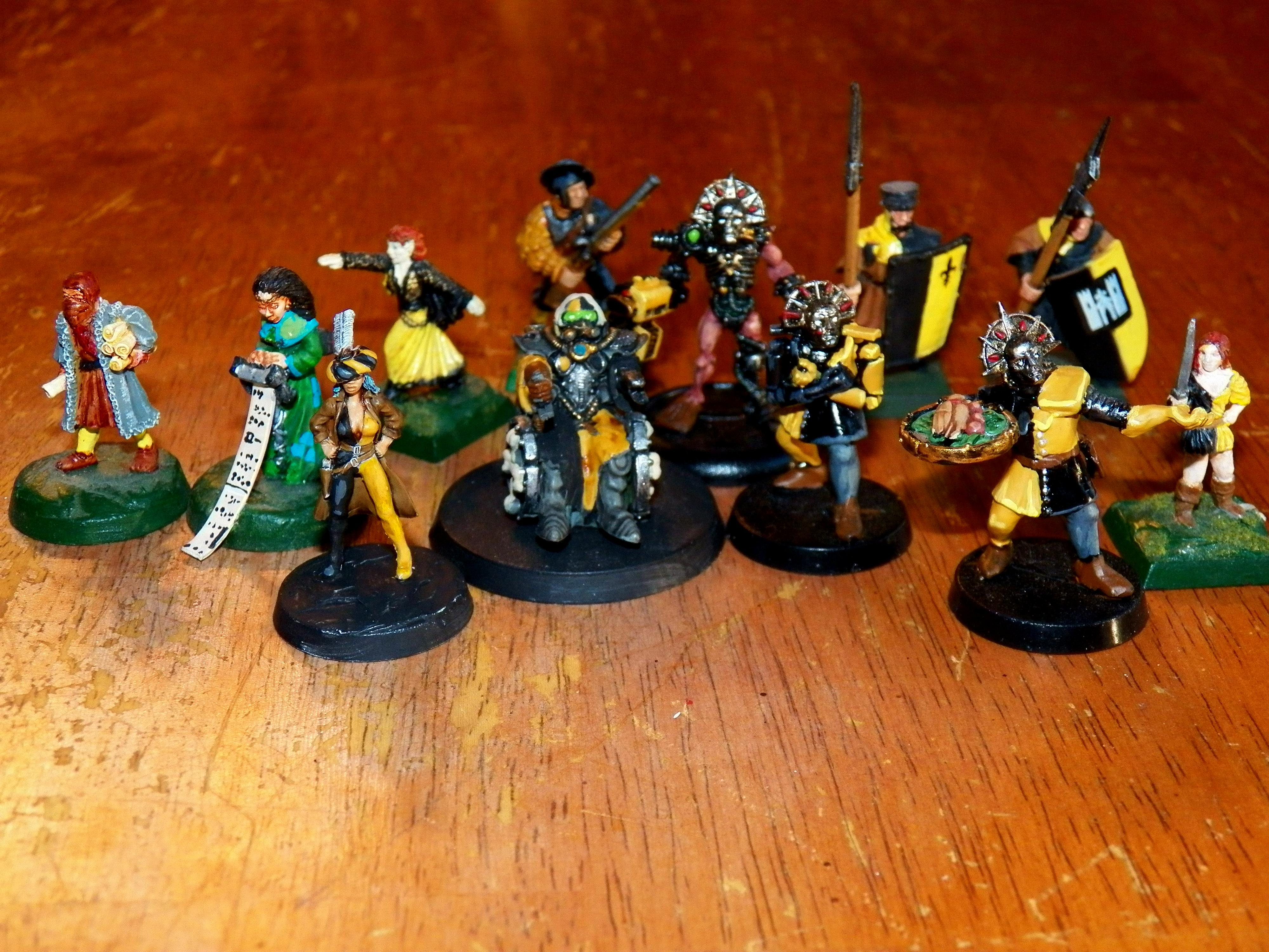 Civilians, Rpg, Servitors, Warhammer 40,000