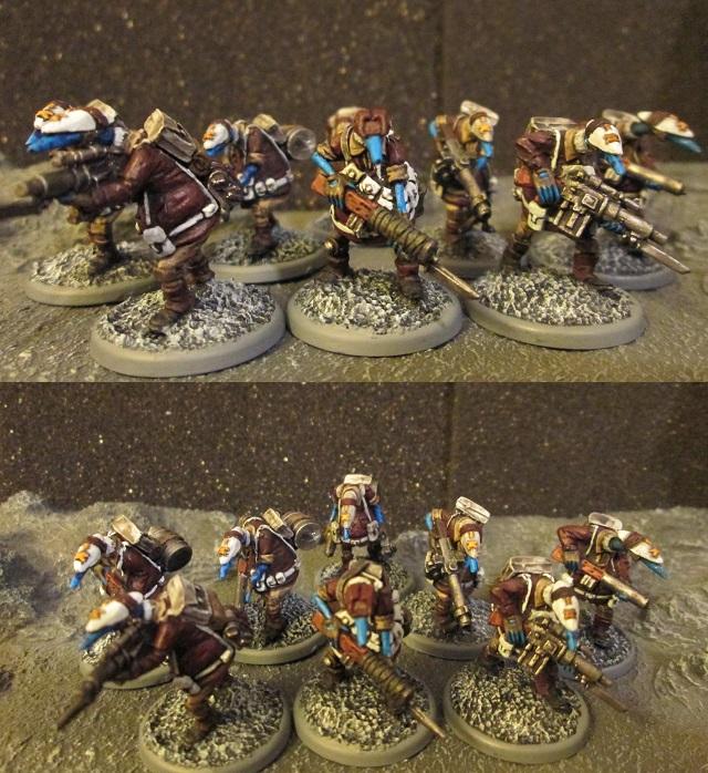 Complete Toulmore Veteran Rhyfler Squad