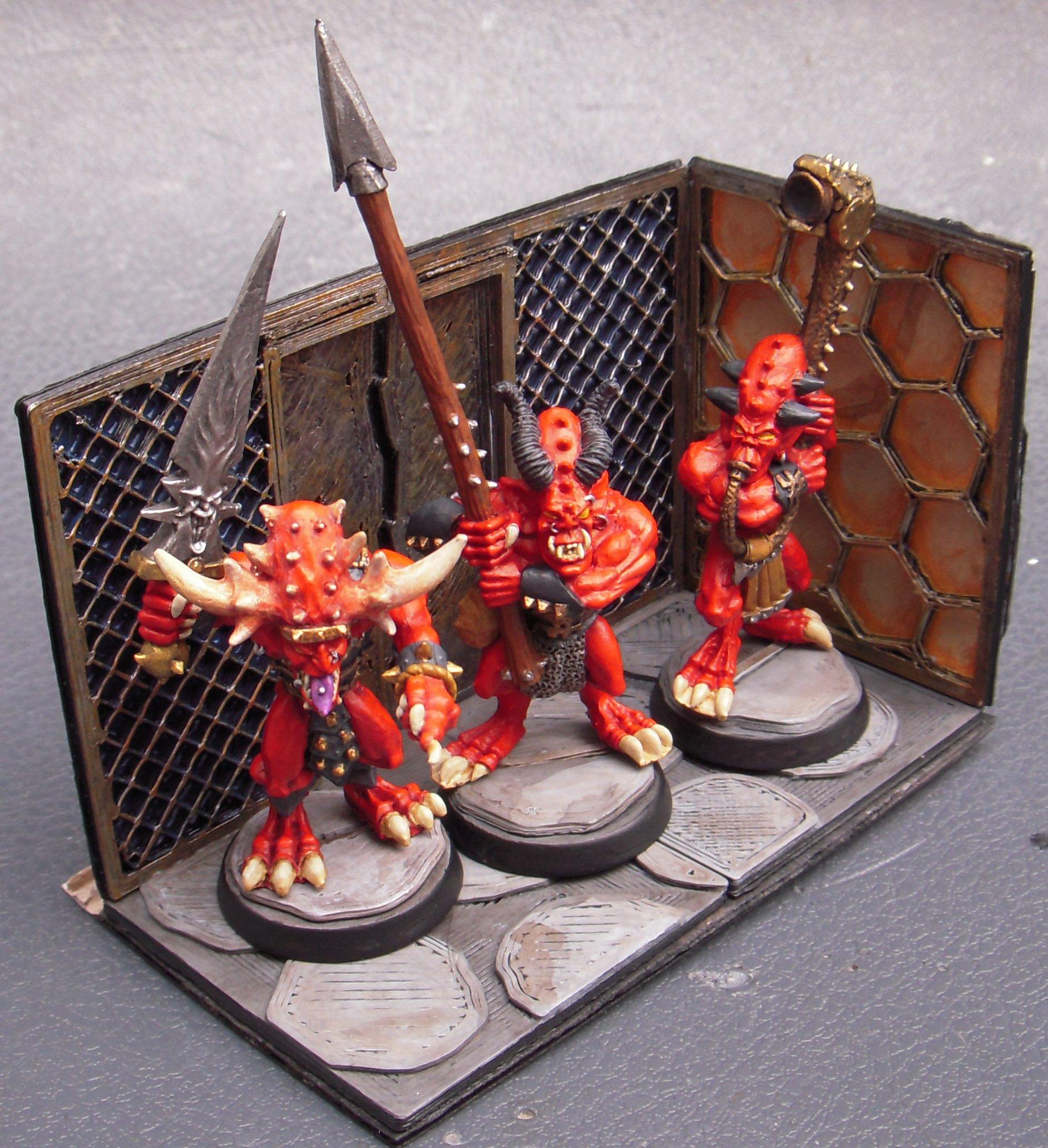 (unofficial), Bloodletters, Daemons, Dakka Dakka, Khorne, Monthly, Painting Challenge, Treat, Trick, Warhammer 40,000, Warhammer Fantasy