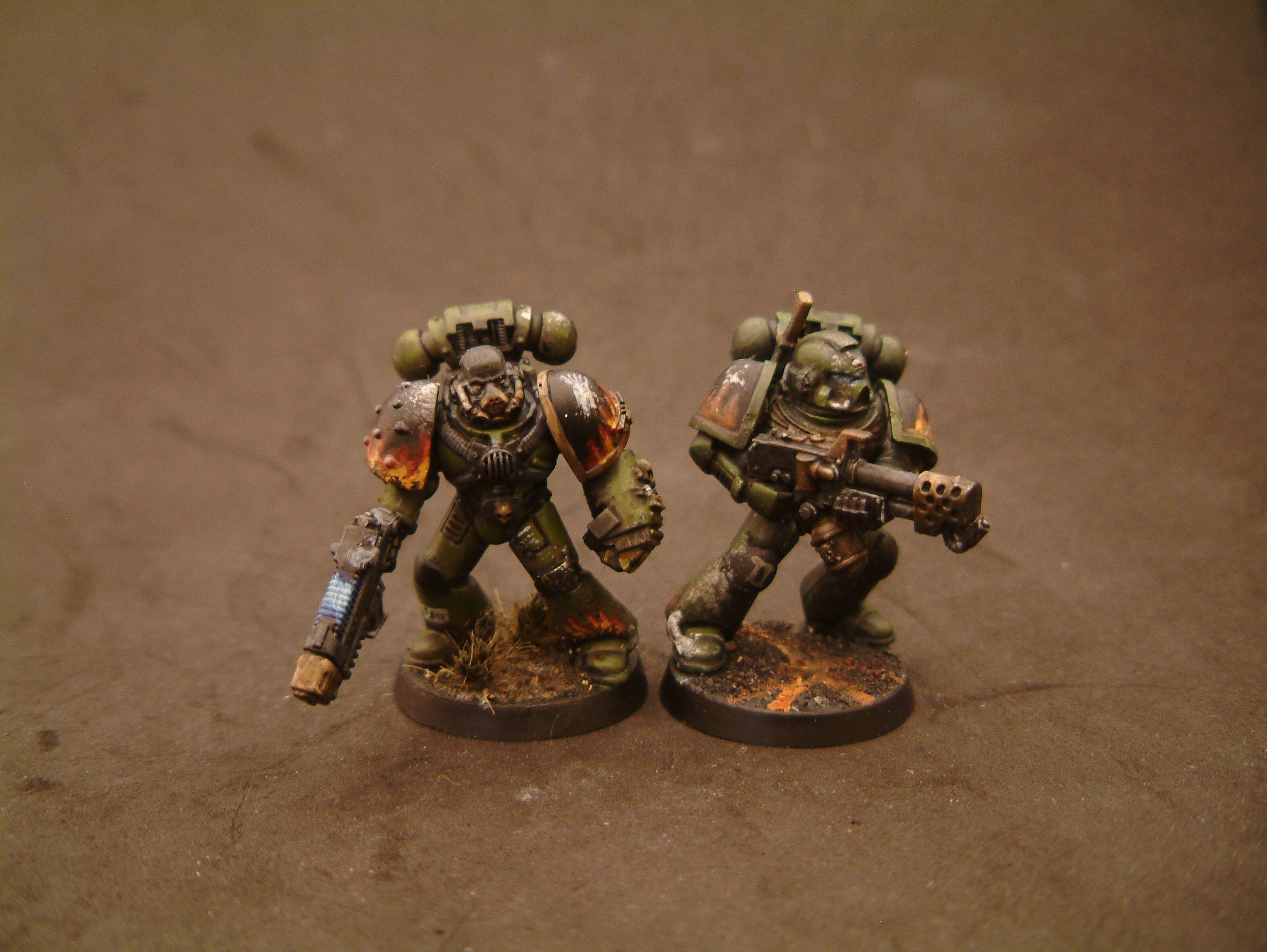 Salamander, Sergeant, Space Marines