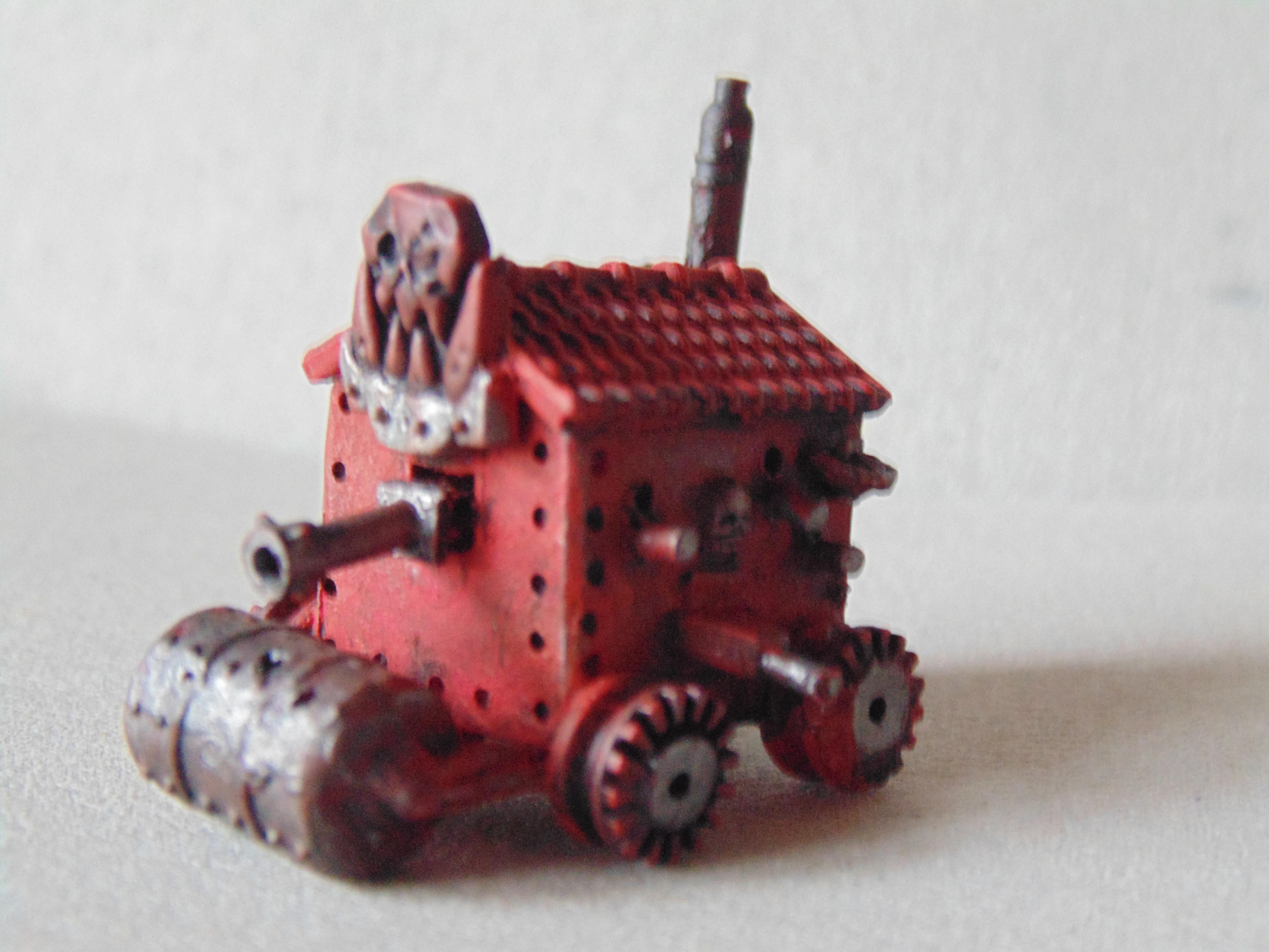 6mm, Army, Conversion, Epic, Gargant, Green, Mob, Nob, Oldhammer, Orks, Scratch, Scratch Build, Stampfa, Stompa, Superstompa, Waaagh, Warhammer 40,000
