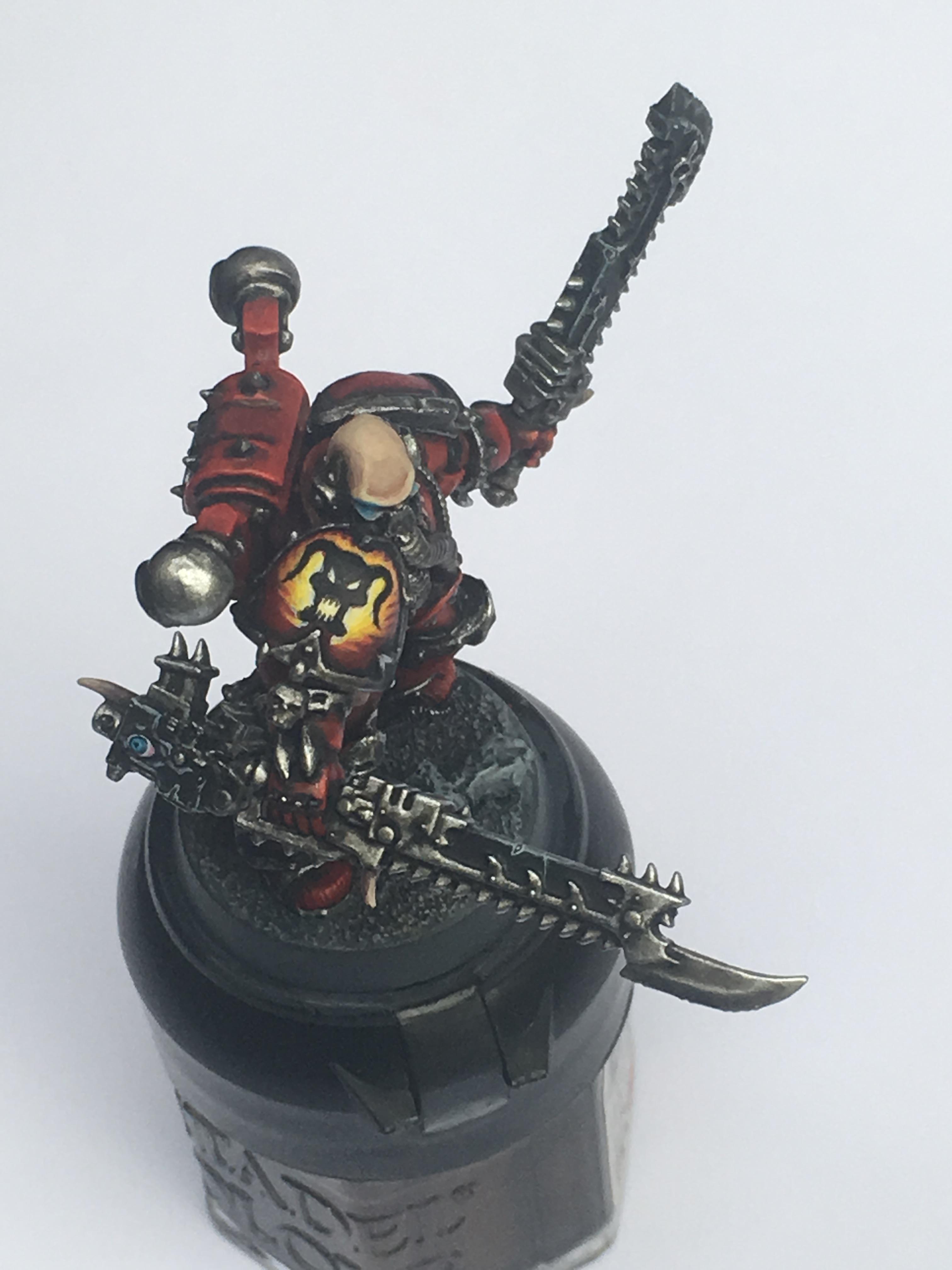 Chaos, Chaos Space Marines, Conversion, Duelist, Freehand, Horuswasright, Word Bearers