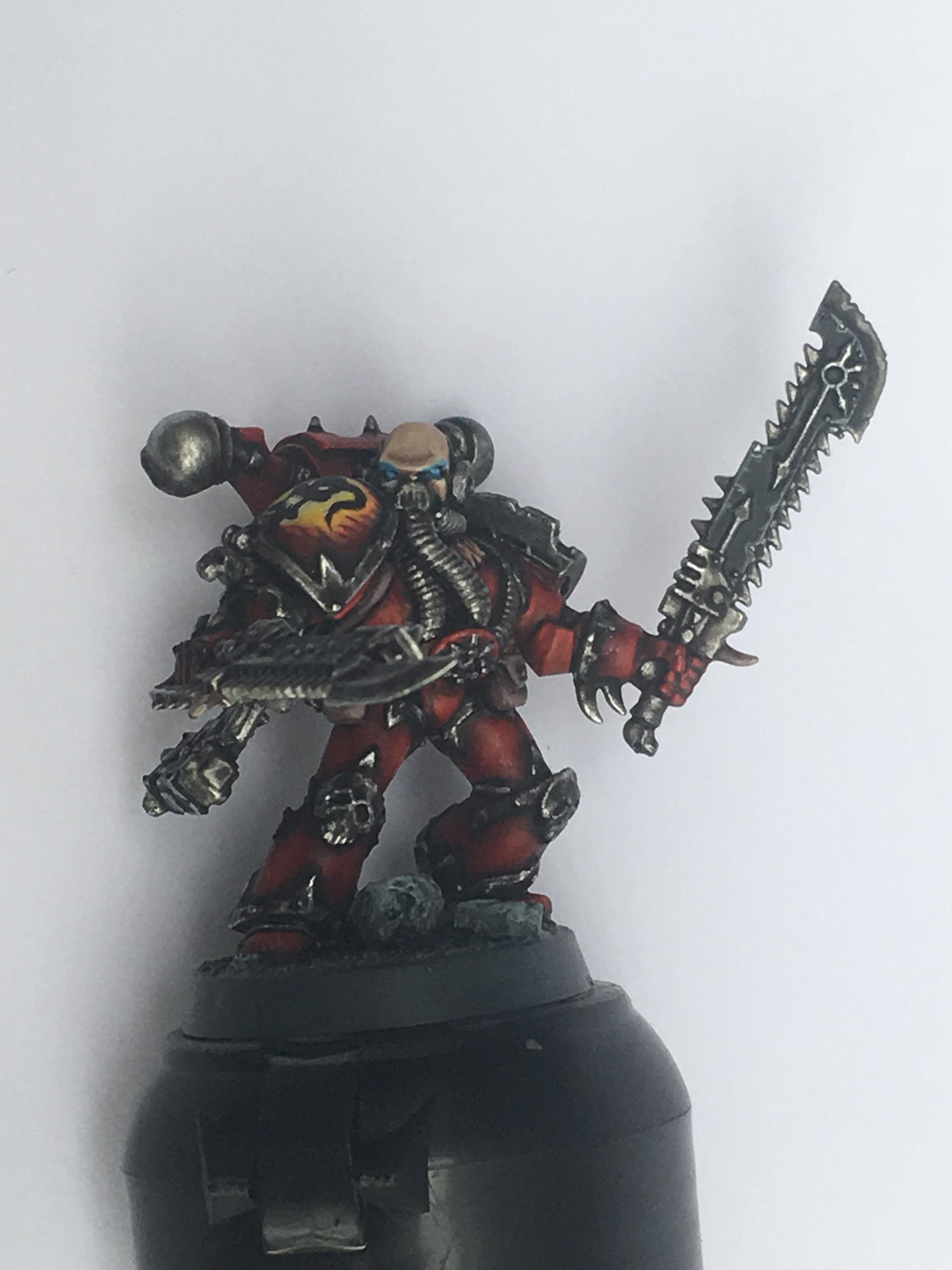 Chaos, Chaos Space Marines, Conversion, Duelist, Freehand, Horuswasright, Word Bearers