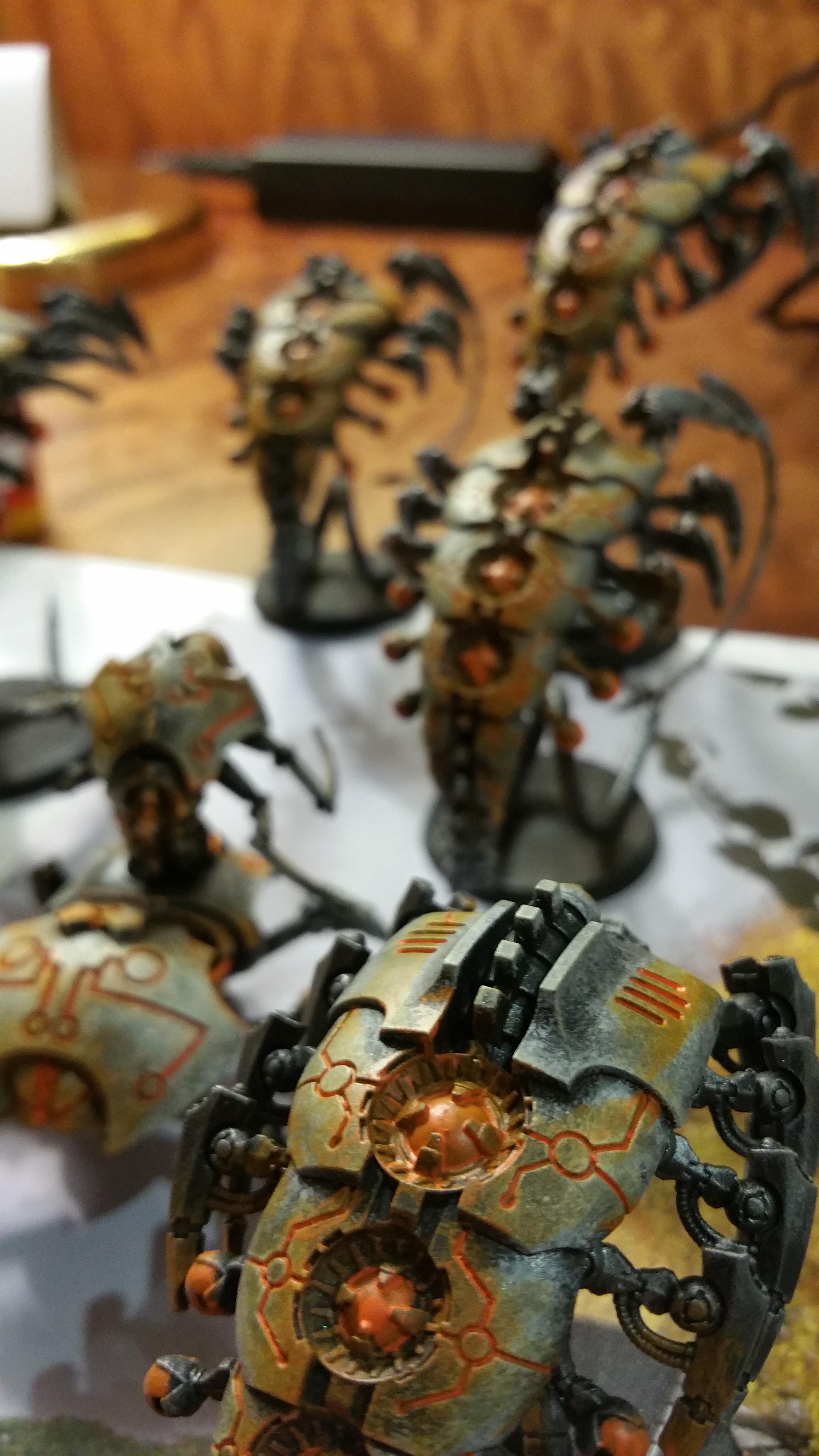 Necrons, Wraith and Spyder