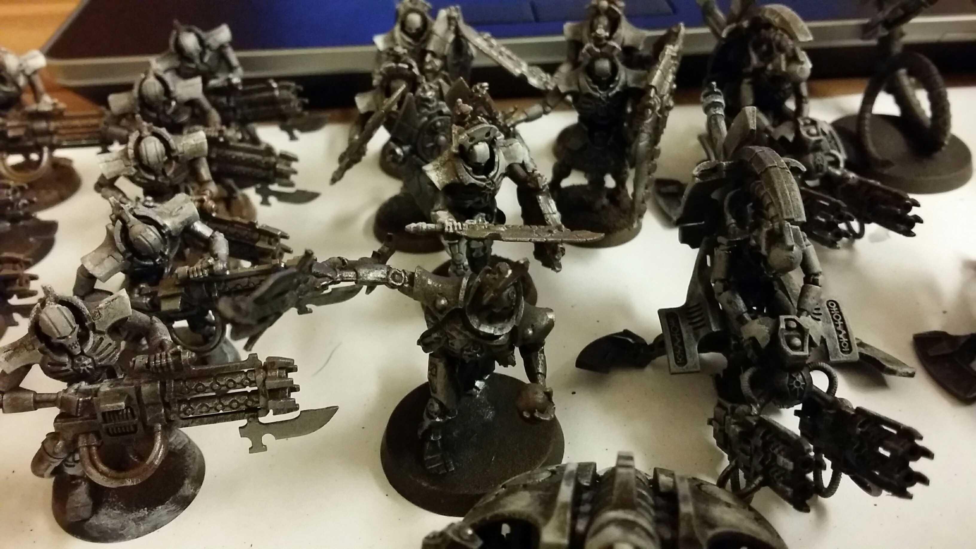 Necrons, Ready to be finished