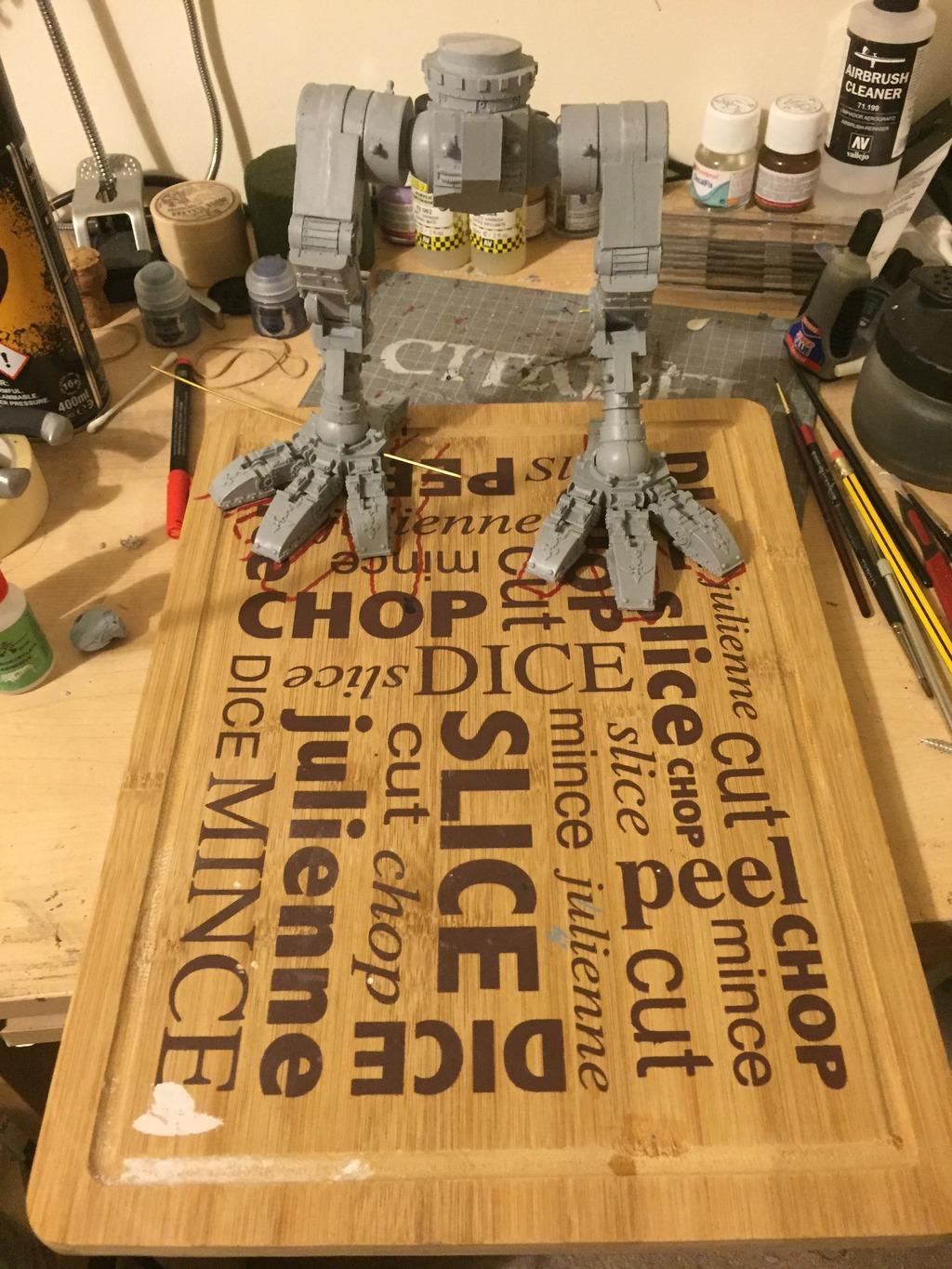 Distance shot of legs and hips in place