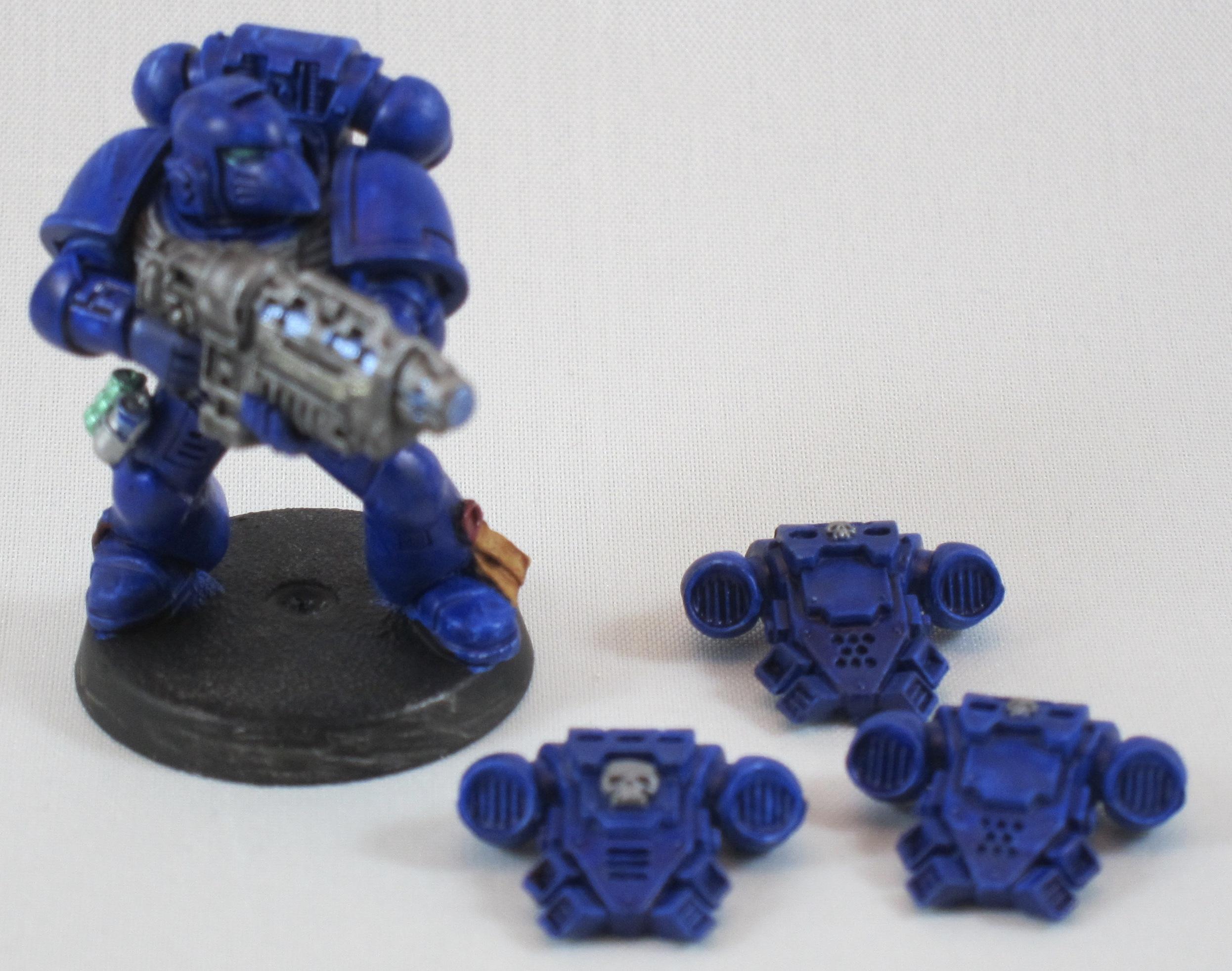Grav gunner, spare packs