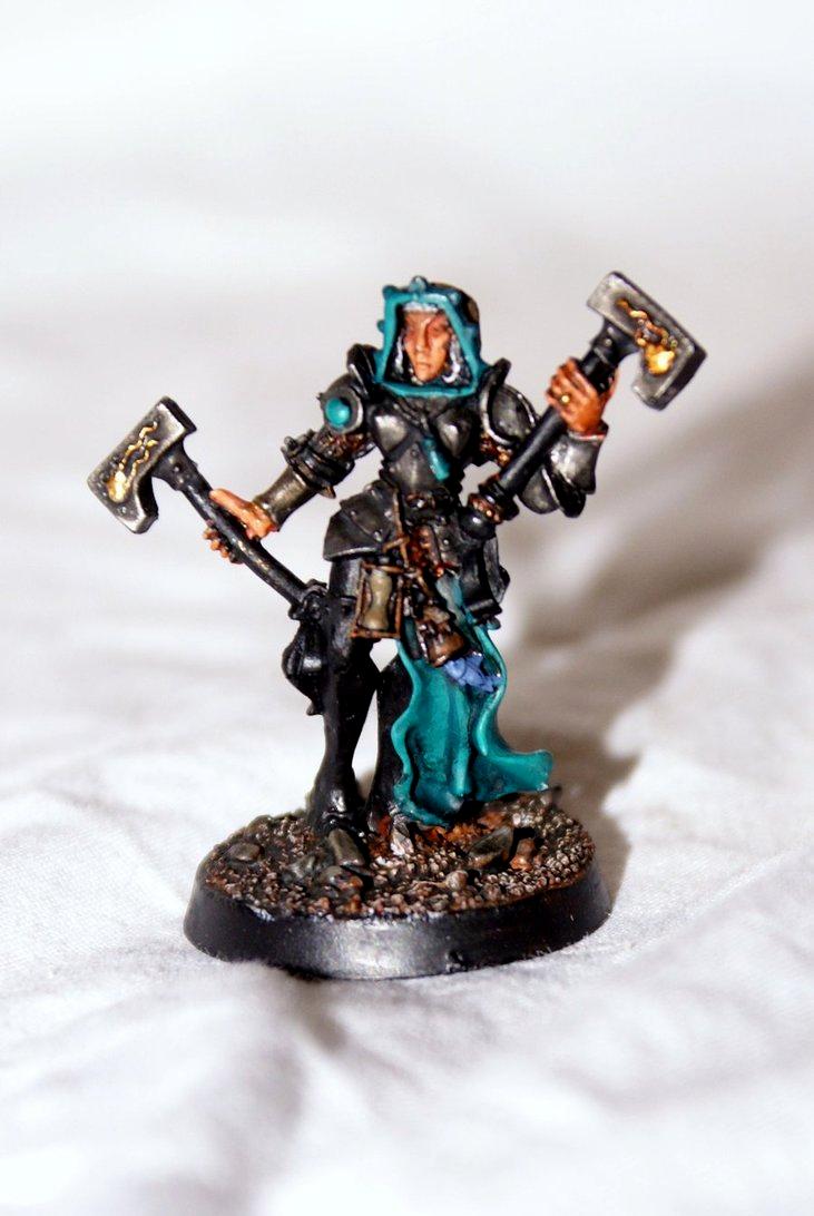 Female, Inquisitor, Mordheim, Sister Of Sigmar, Sisters Of Battle