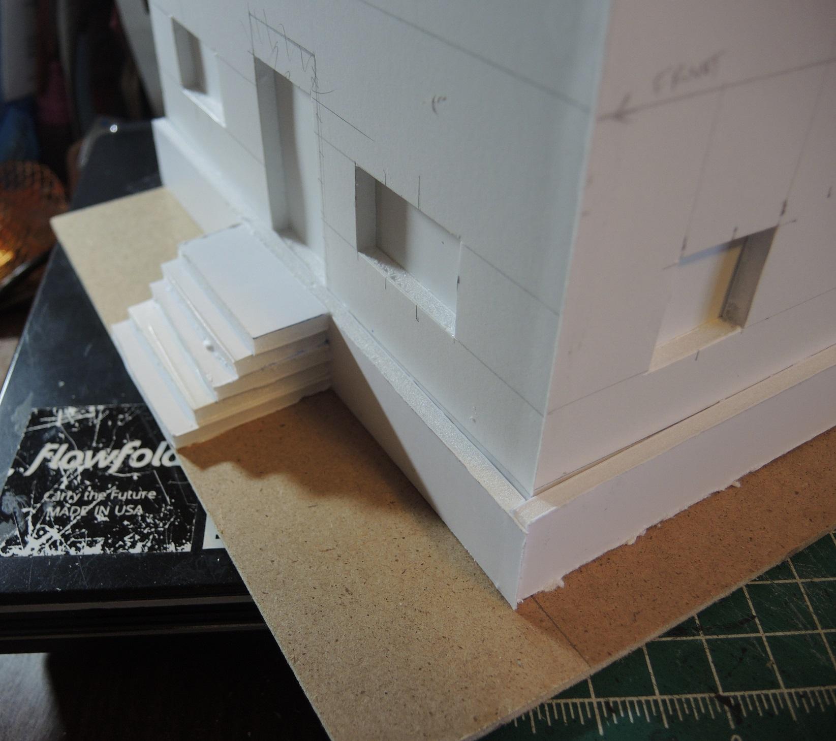 Buildings, Commission, Commissioned, Details, Game Table, Infinity, Road, Ruins, Scratch Build, Terrain, Waaazag, Warhammer 40,000, Work In Progress