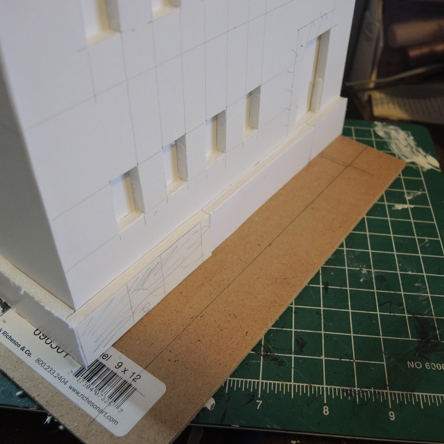 Buildings, Commission, Commissioned, Details, Game Table, Infinity, Road, Ruins, Scratch Build, Terrain, Waaazag, Warhammer 40,000, Work In Progress