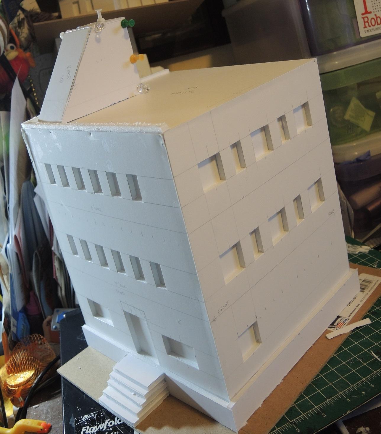 Buildings, Commission, Commissioned, Details, Game Table, Infinity, Road, Ruins, Scratch Build, Terrain, Waaazag, Warhammer 40,000, Work In Progress