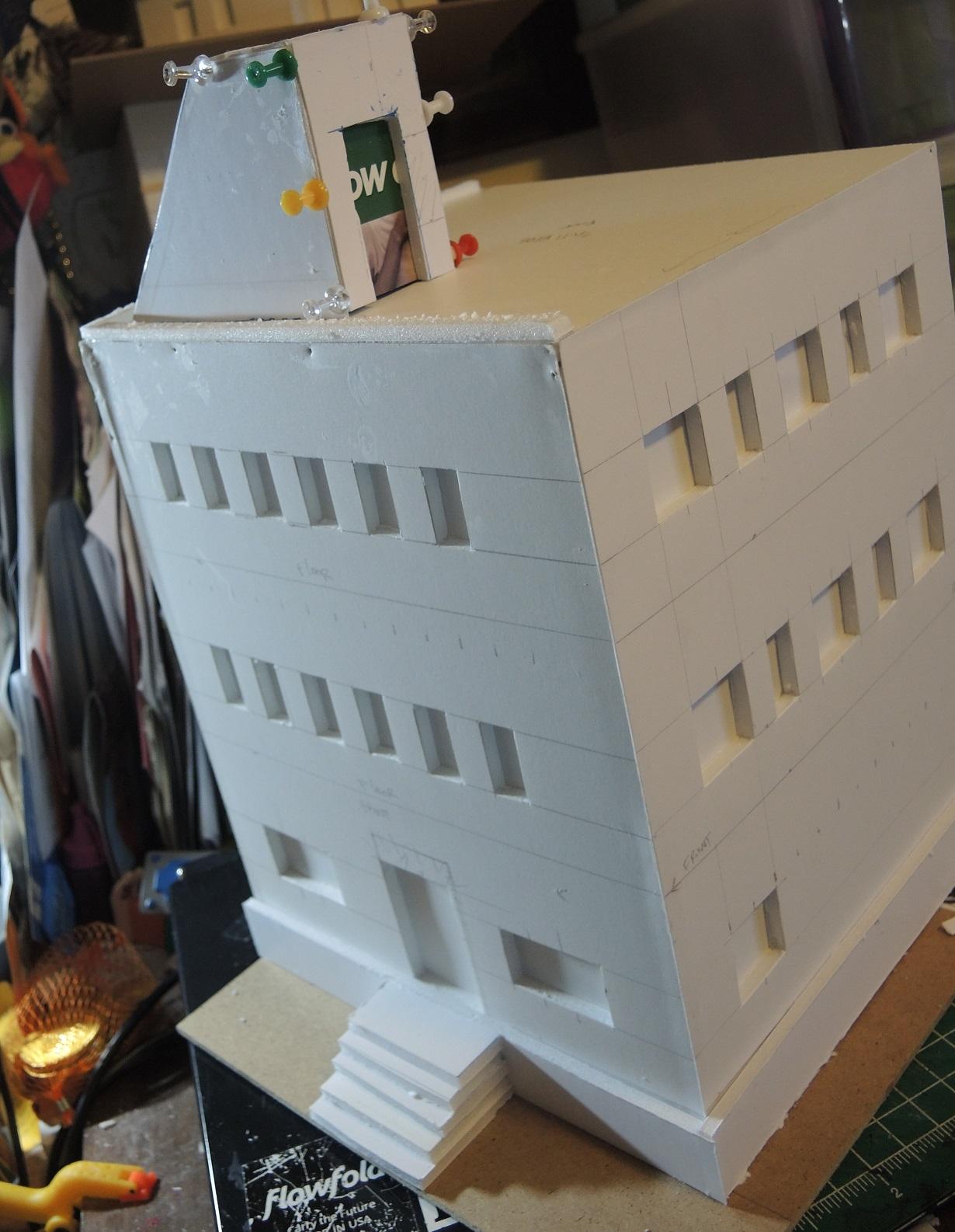 Buildings, Commission, Commissioned, Details, Game Table, Infinity, Road, Ruins, Scratch Build, Terrain, Waaazag, Warhammer 40,000, Work In Progress
