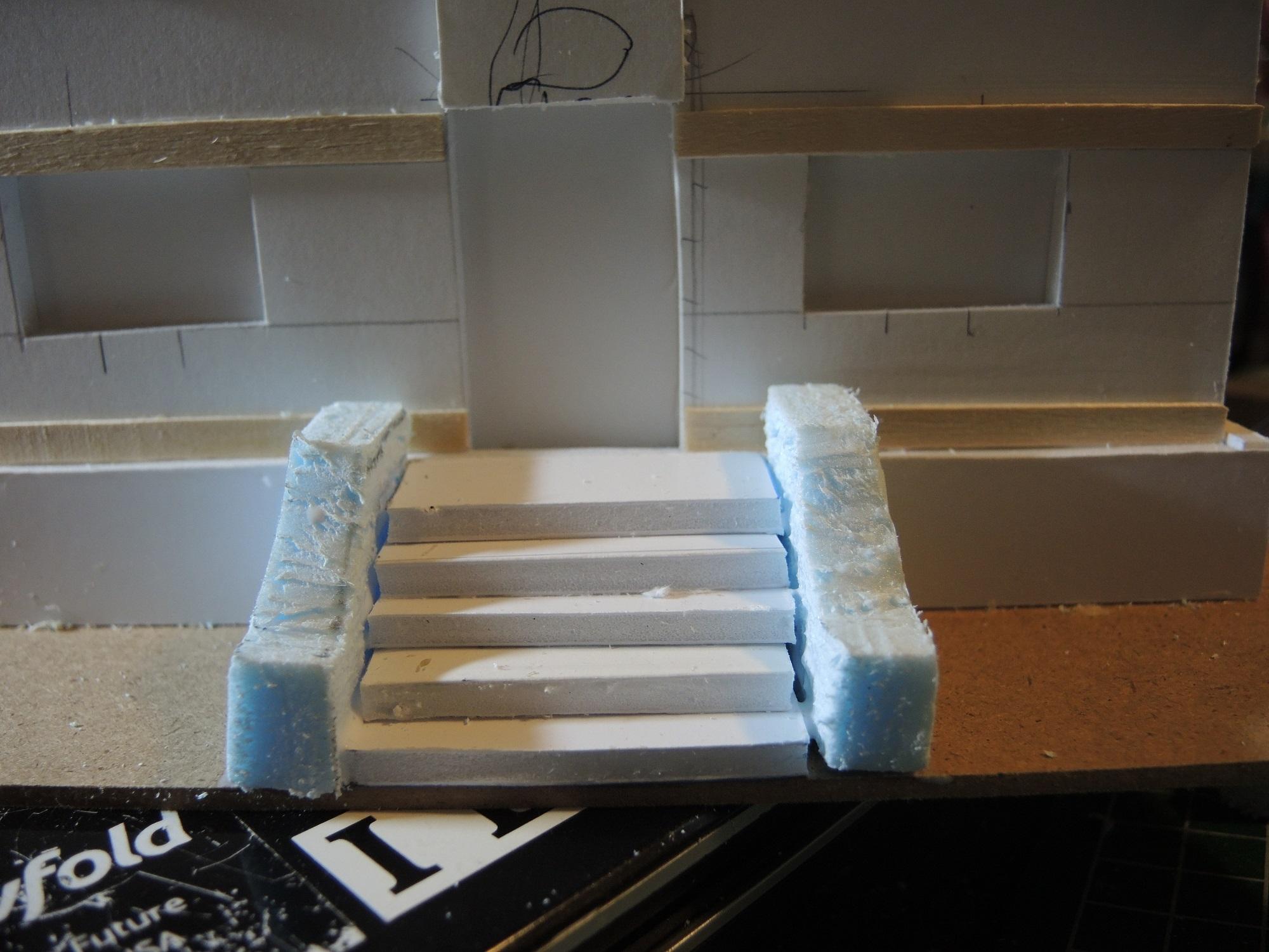 Buildings, Commission, Commissioned, Details, Game Table, Infinity, Road, Ruins, Scratch Build, Terrain, Waaazag, Warhammer 40,000, Work In Progress