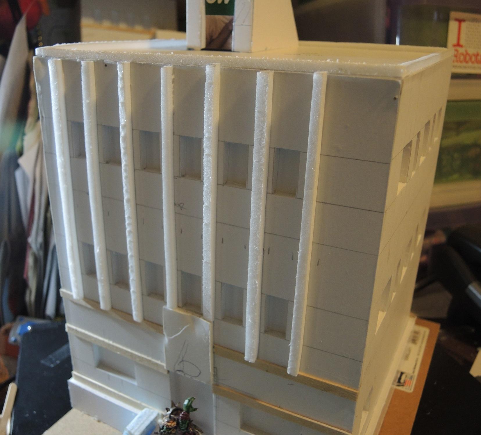 Commission, Commissioned, Game Table, Infinity, Road, Ruins, Scratch Build, Terrain, Waaazag, Warhammer 40,000, Work In Progress