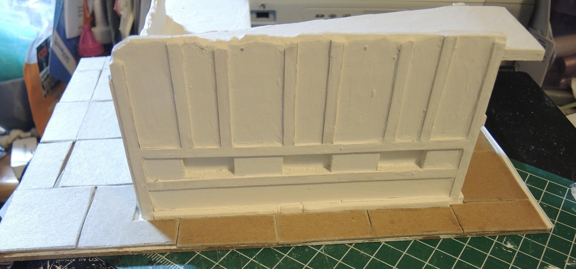 Commission, Commissioned, Game Table, Infinity, L Building, Road, Ruins, Scratch Build, Terrain, Waaazag, Warhammer 40,000, Work In Progress