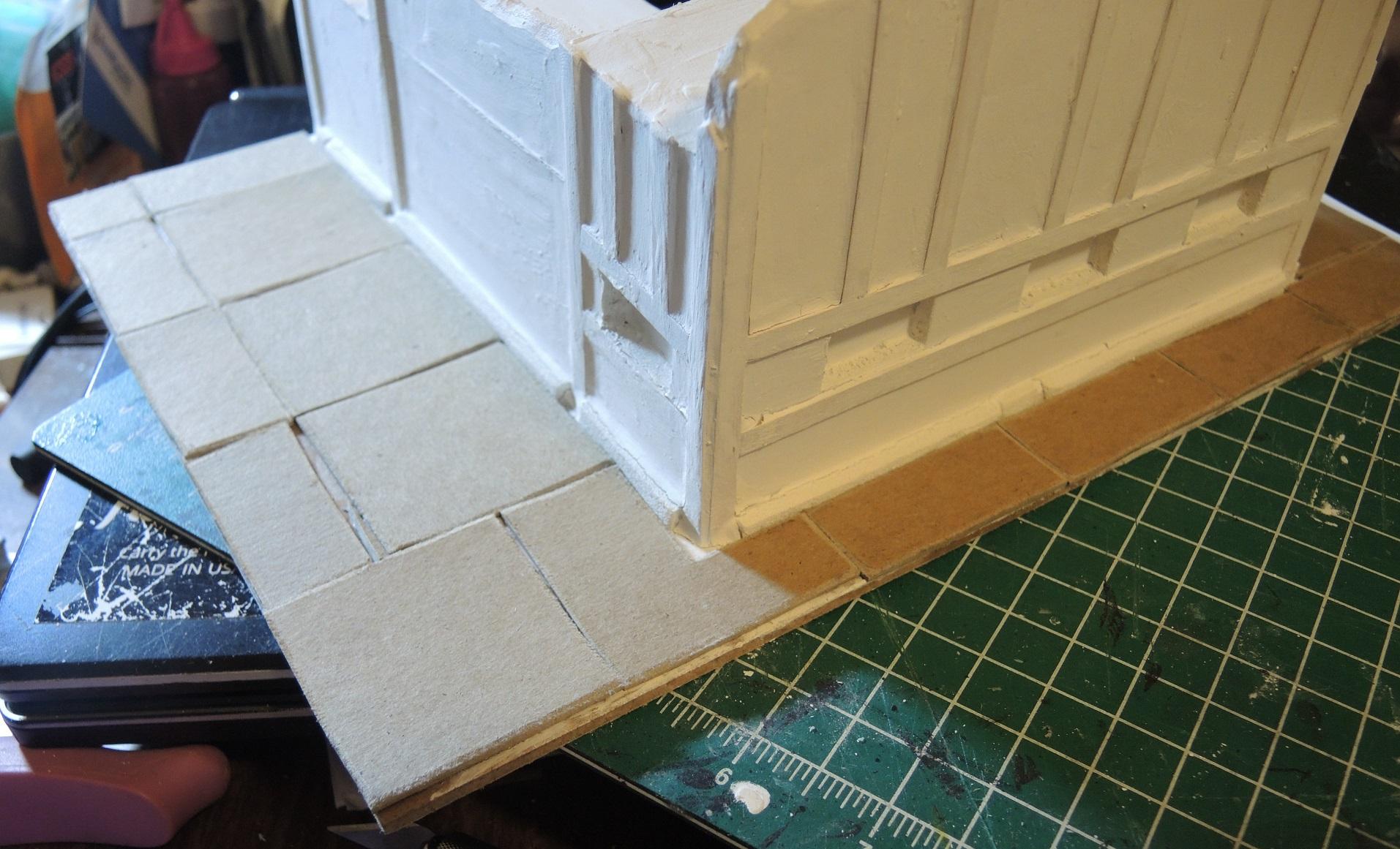 Commission, Commissioned, Game Table, Infinity, L Building, Road, Ruins, Scratch Build, Terrain, Waaazag, Warhammer 40,000, Work In Progress