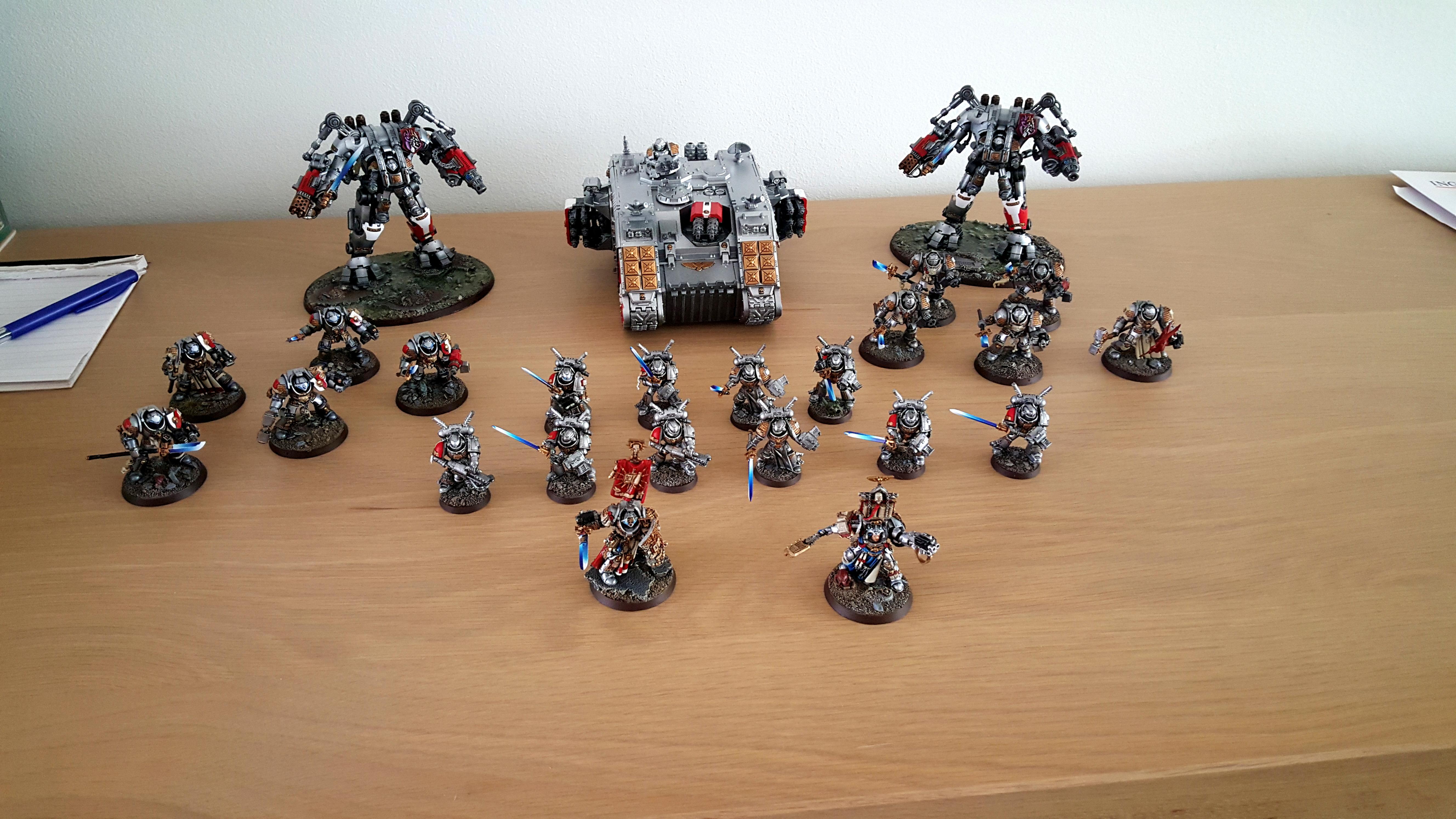 Grey Knights, Army WIP