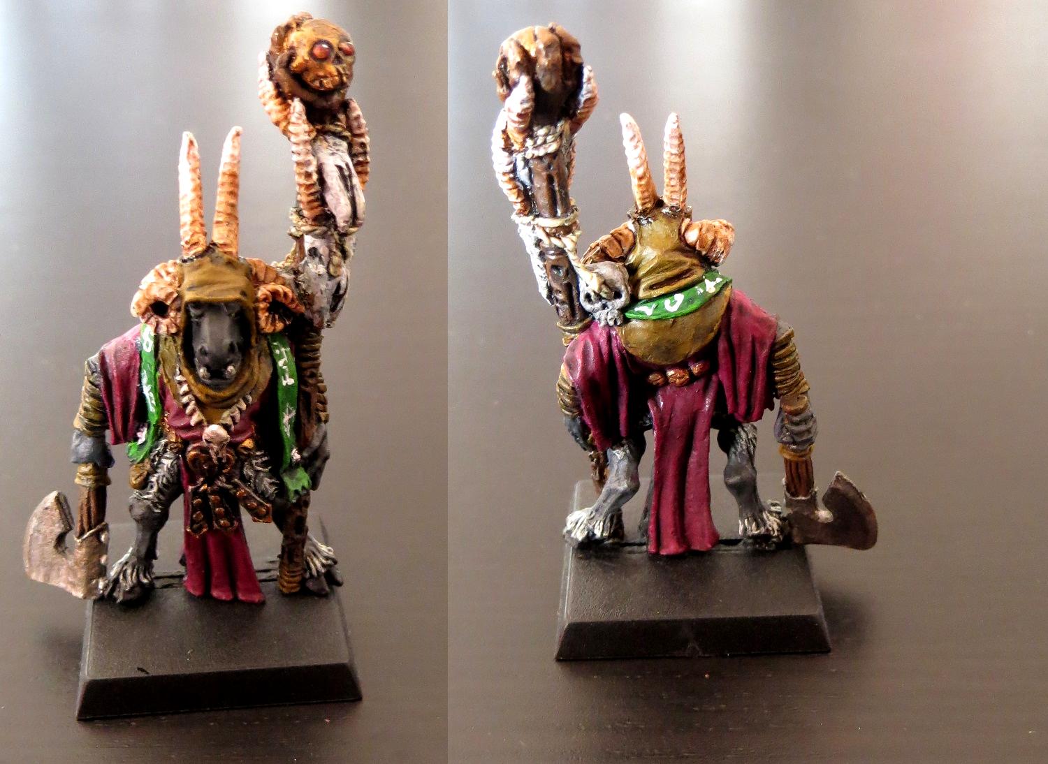 Beastmen, Chaos, Mordheim, Shaman, Warband