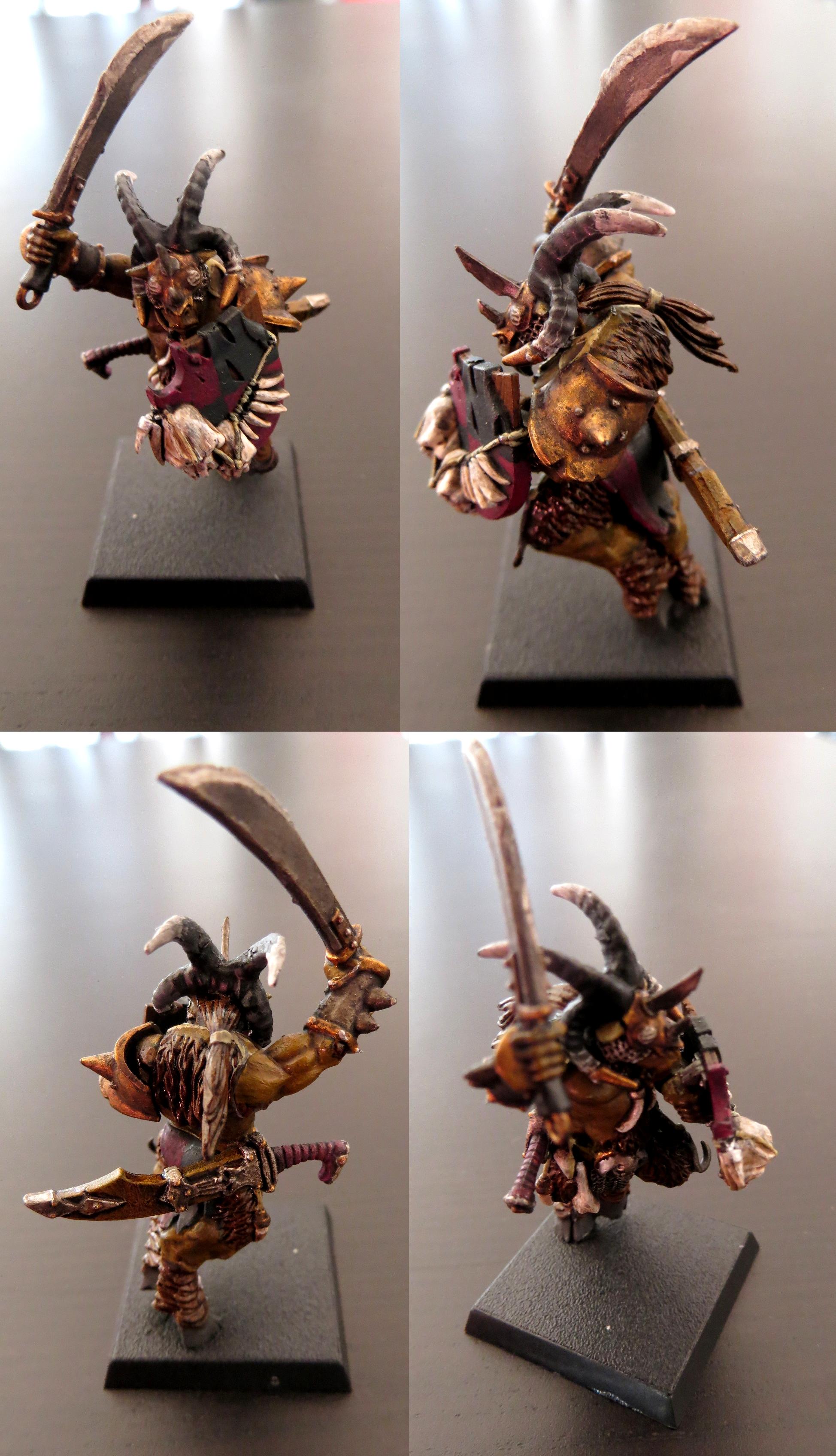 Beastmen, Boss, Chaos, Mordheim, Warband
