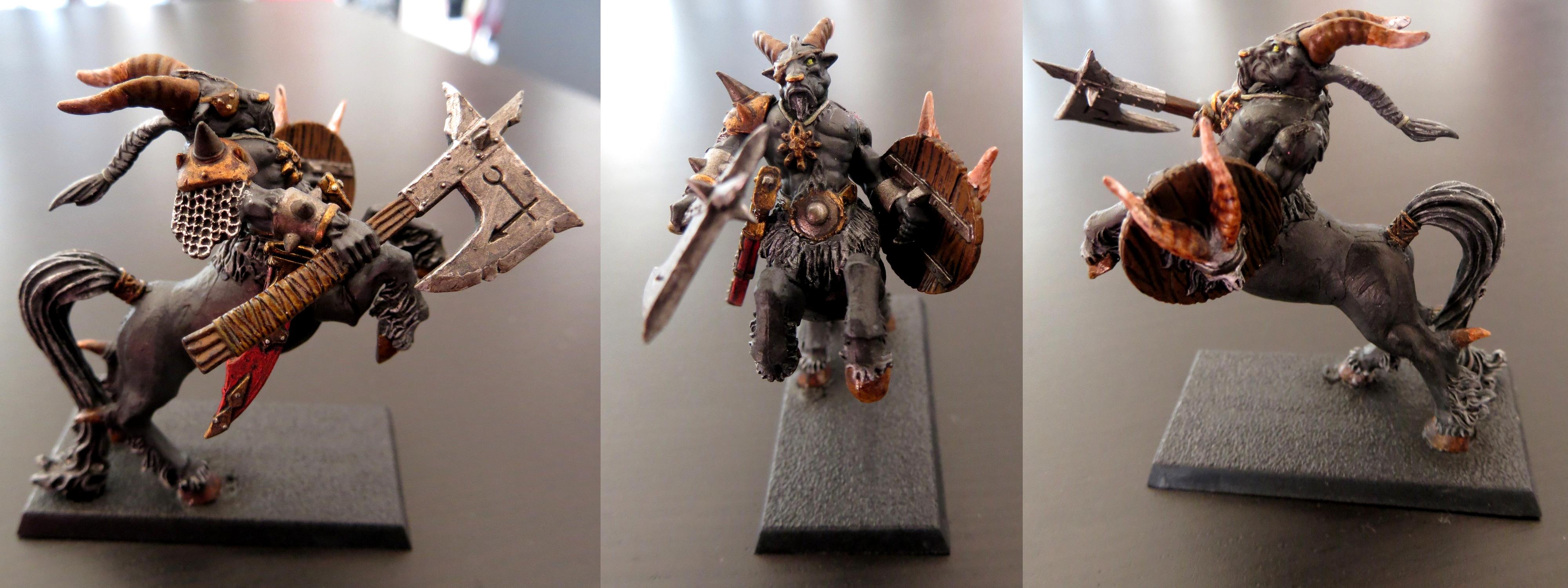 Beastmen, Centigor, Chaos, Mordheim, Warband