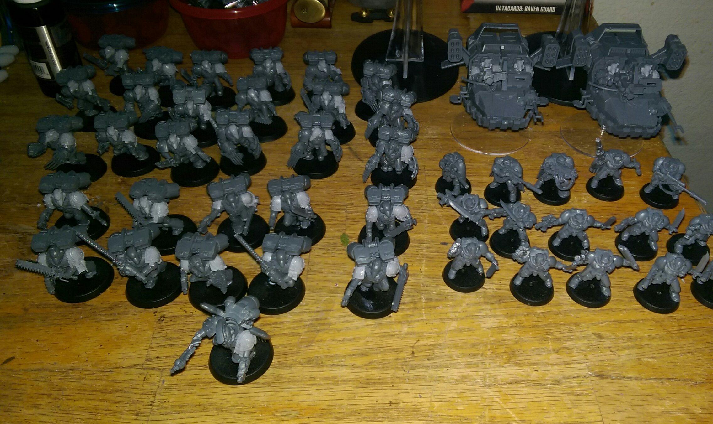 Finally no longer headless shoulder padless marines!