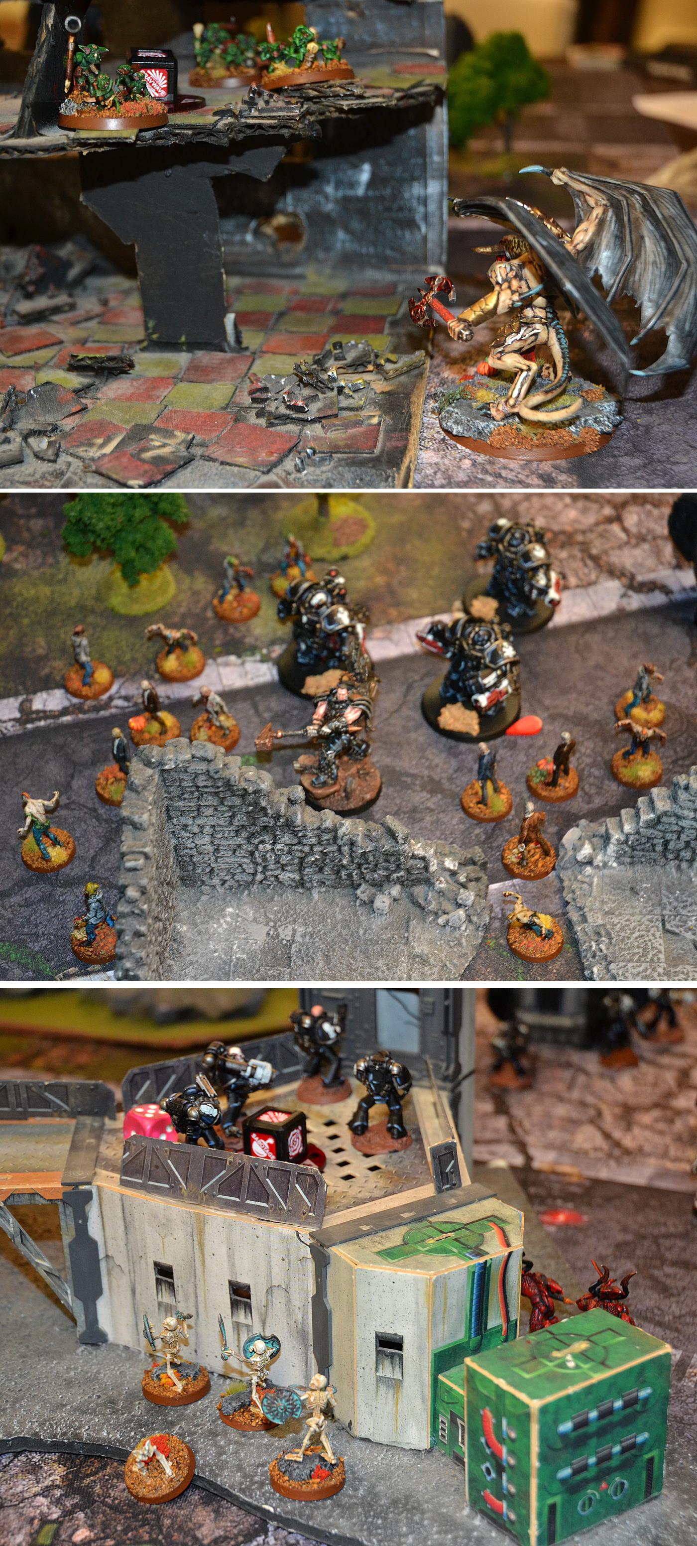 Battle Report, Chaos, Iron Hands, Warhammer 40,000