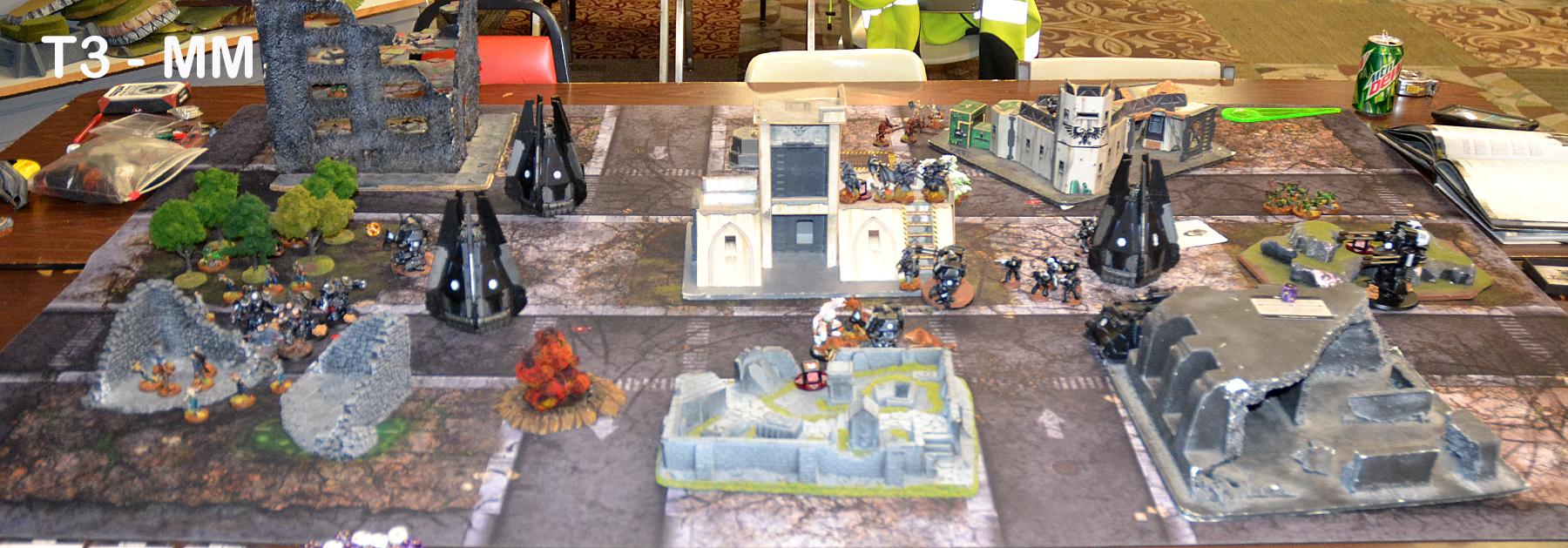 Battle Report, Chaos, Iron Hands, Warhammer 40,000