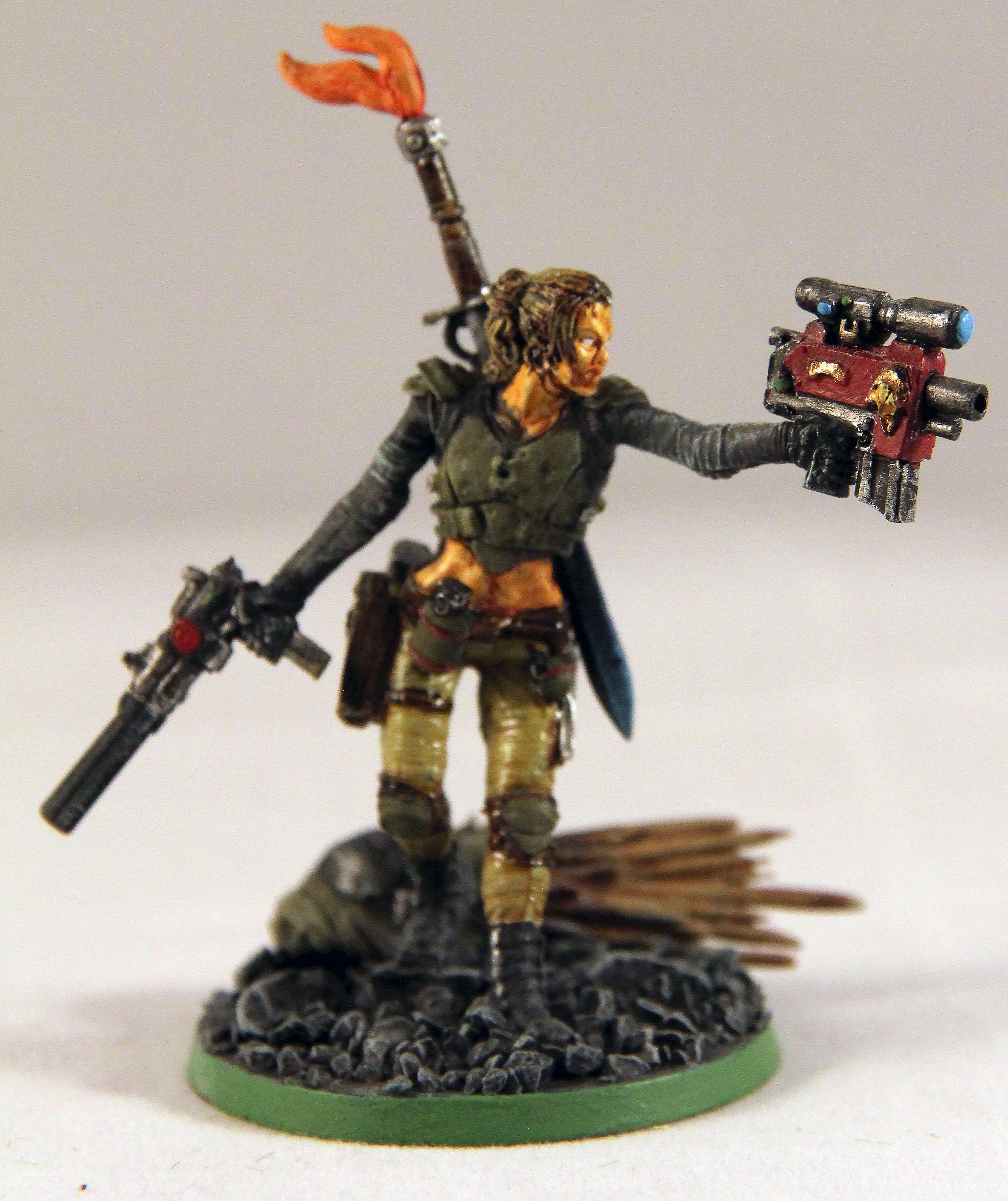 54mm, Female, Gunslinger, Henchmen, Inquisitor, Warhammer 40,000