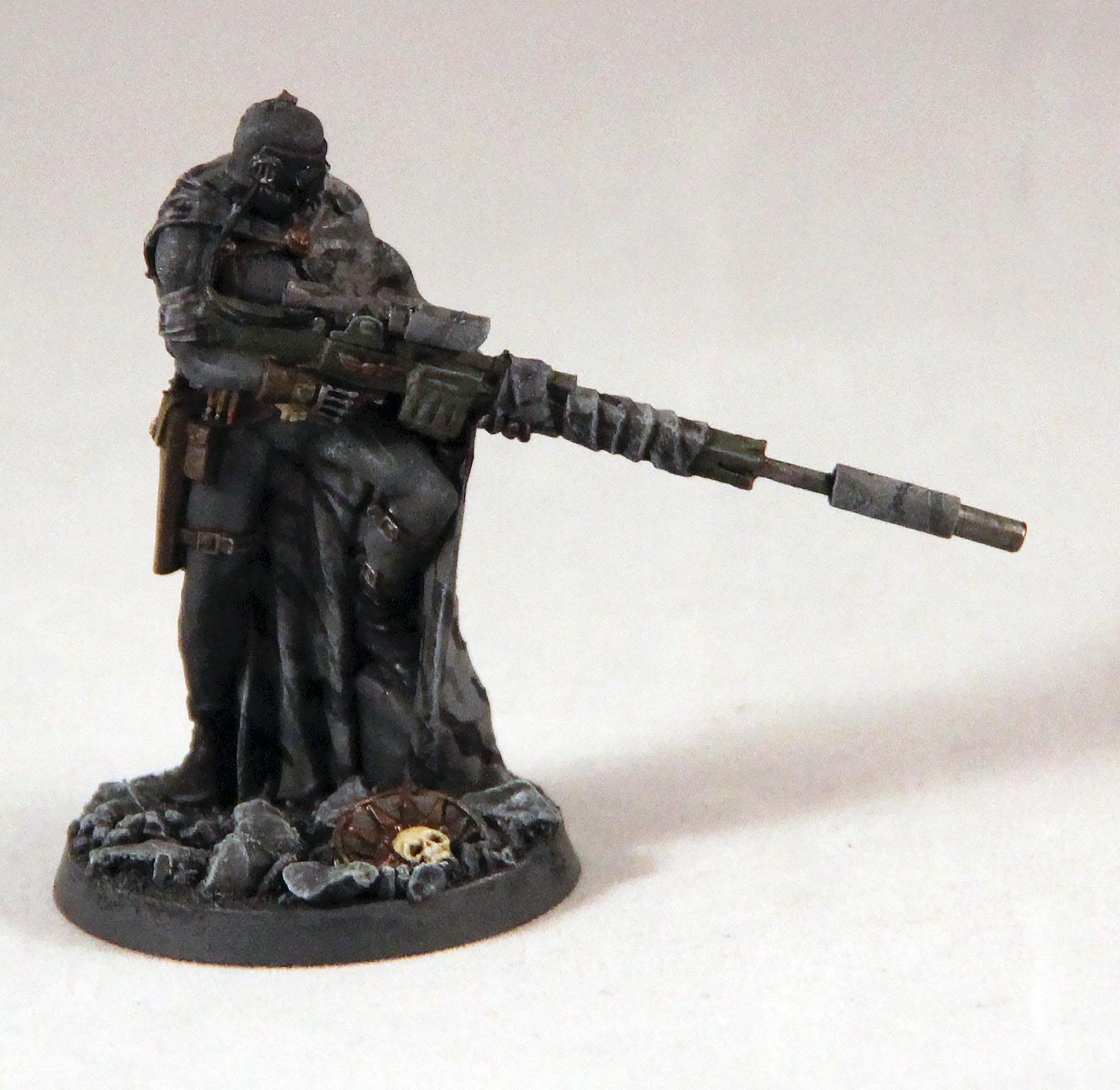 54mm, Assassin, Inquisitor, Vindicare, Warhammer 40,000
