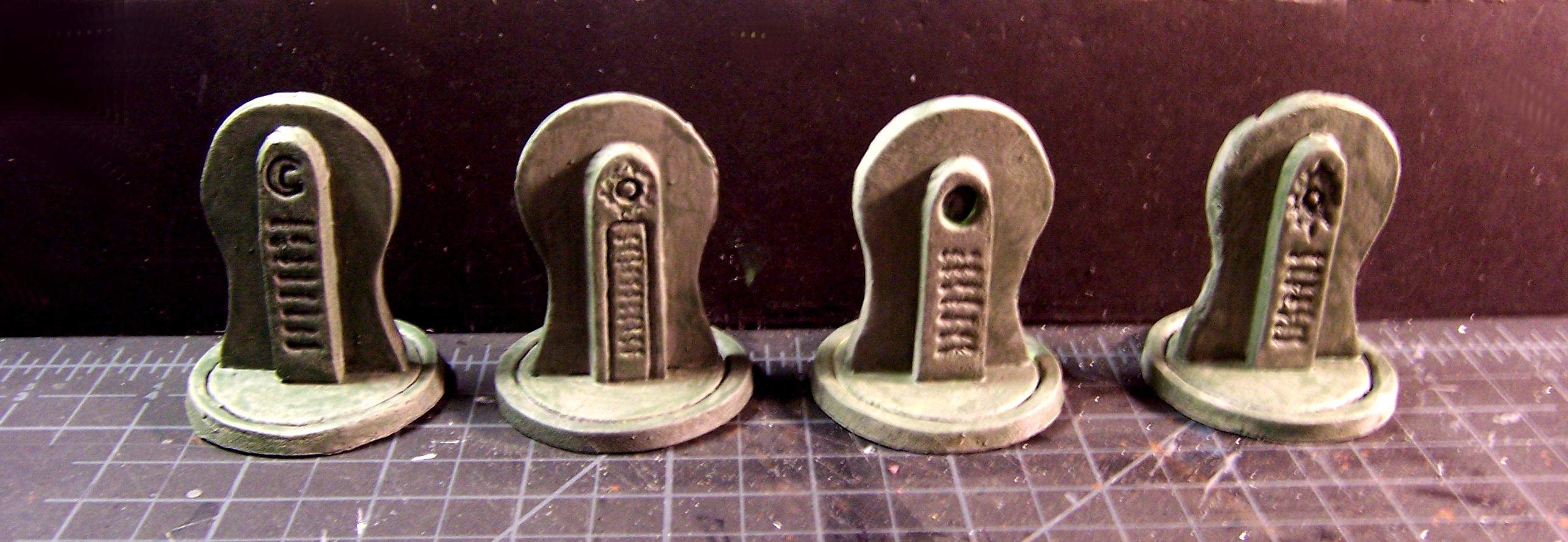 Frostgrave, Terrain, Frostgrave Sun Stone Markers