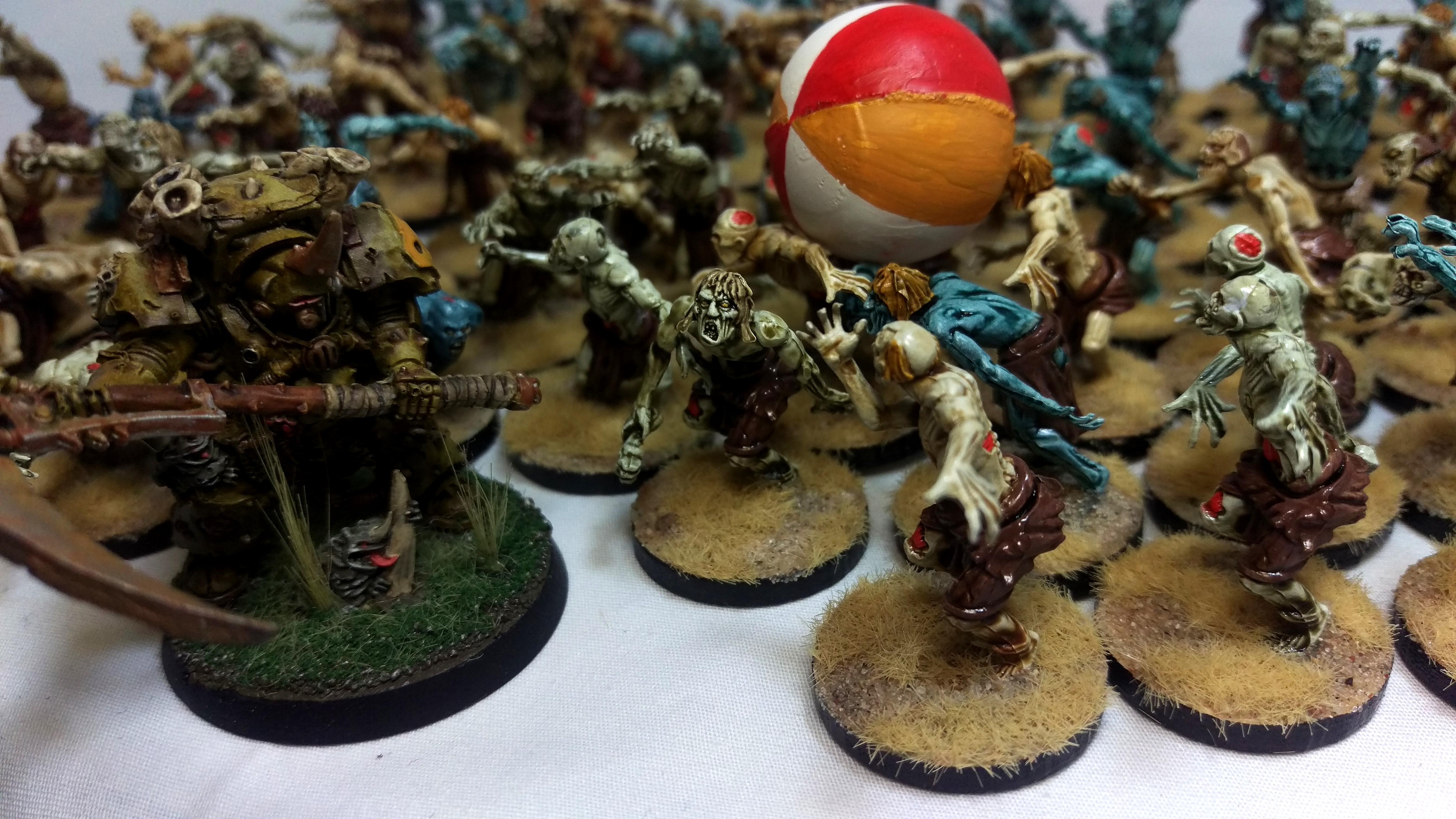 Chaos, Chaos Space Marines, Horde, Nurgle, Plague, Renegade, Swarm, Zombie
