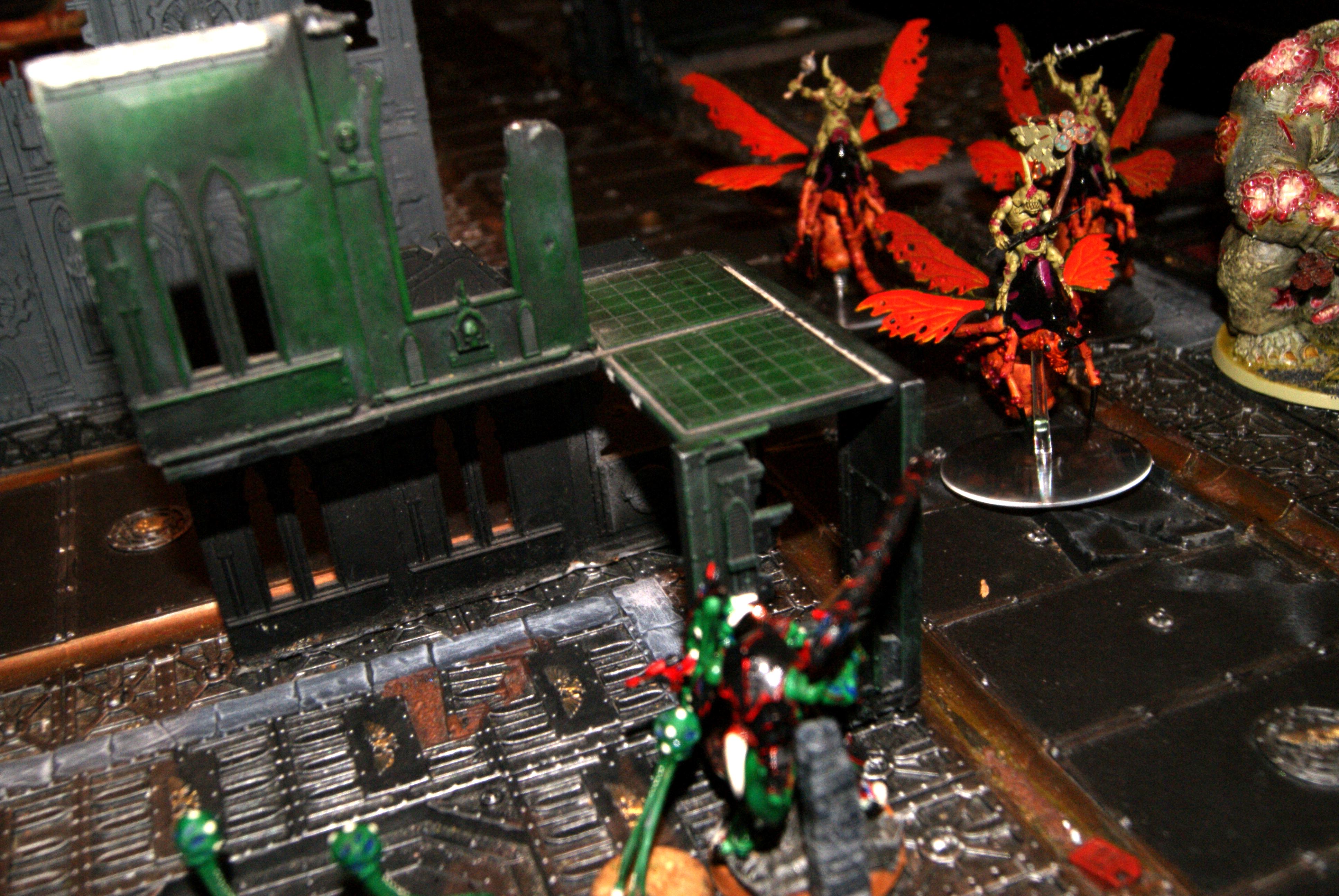 Plague drones prepare to charge