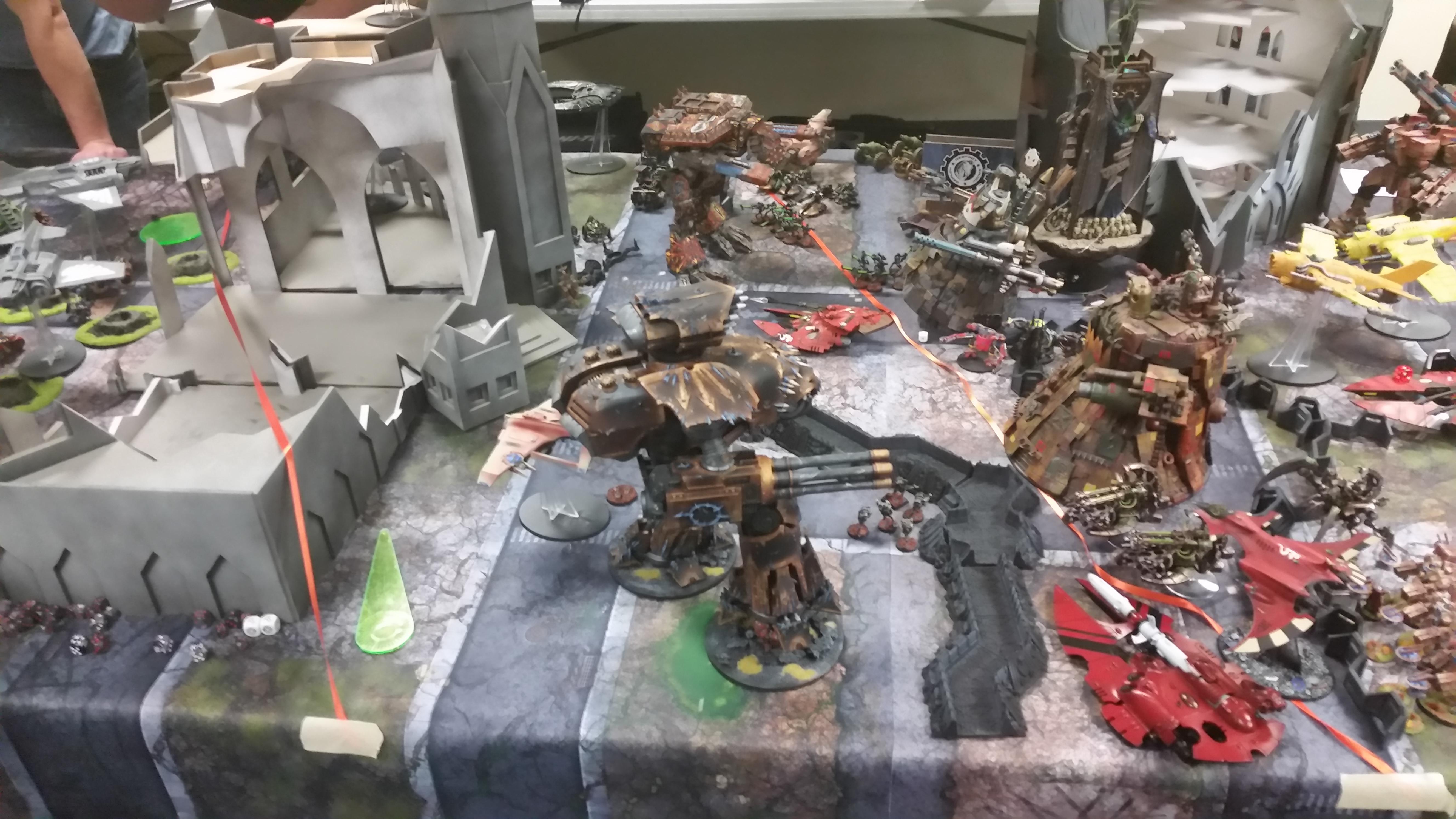 40k Apocalypse, Chaos, Gargant, Reaver, Titan