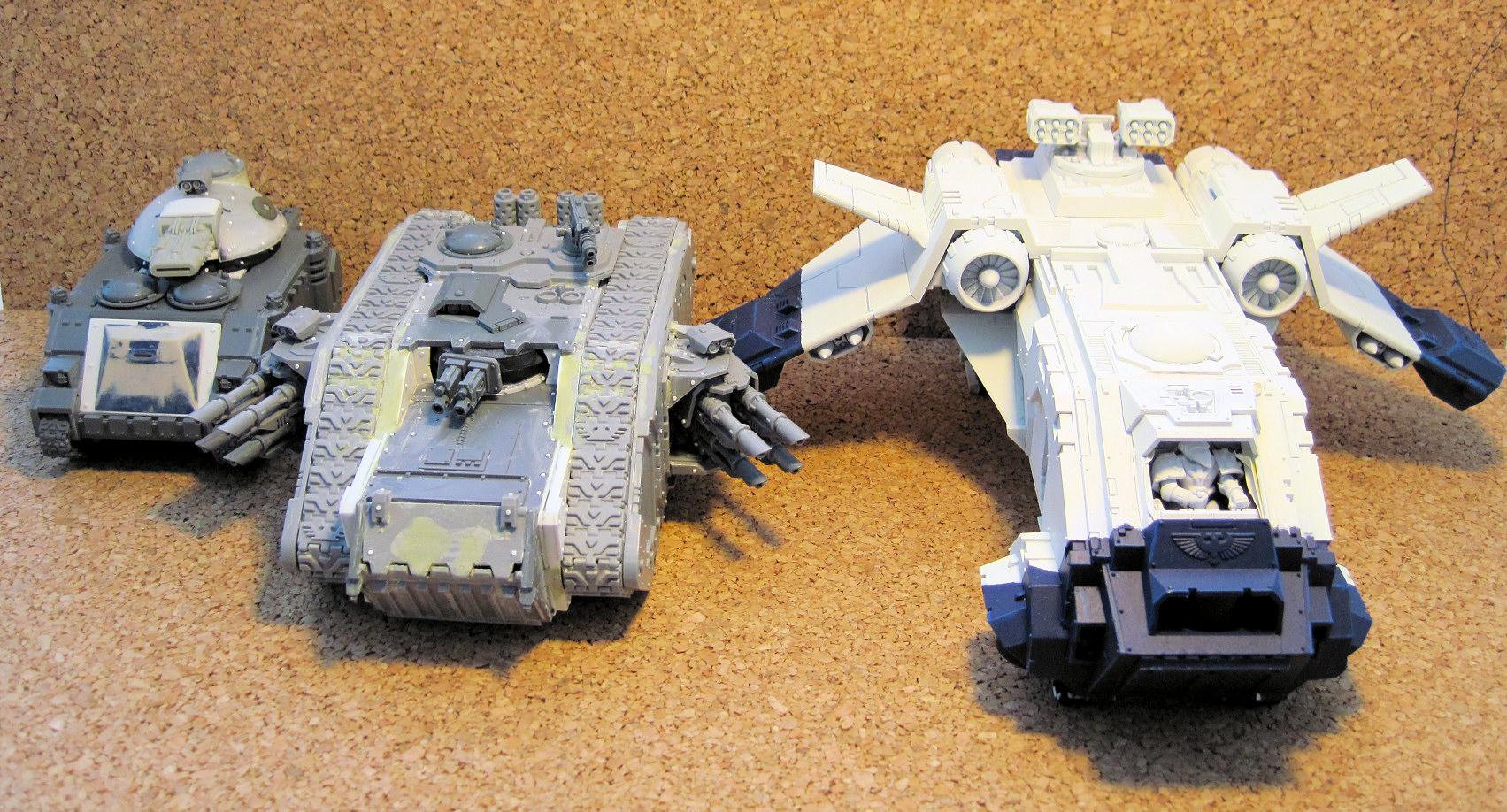 Storm Eagle Scale shot with Spartan and Predator