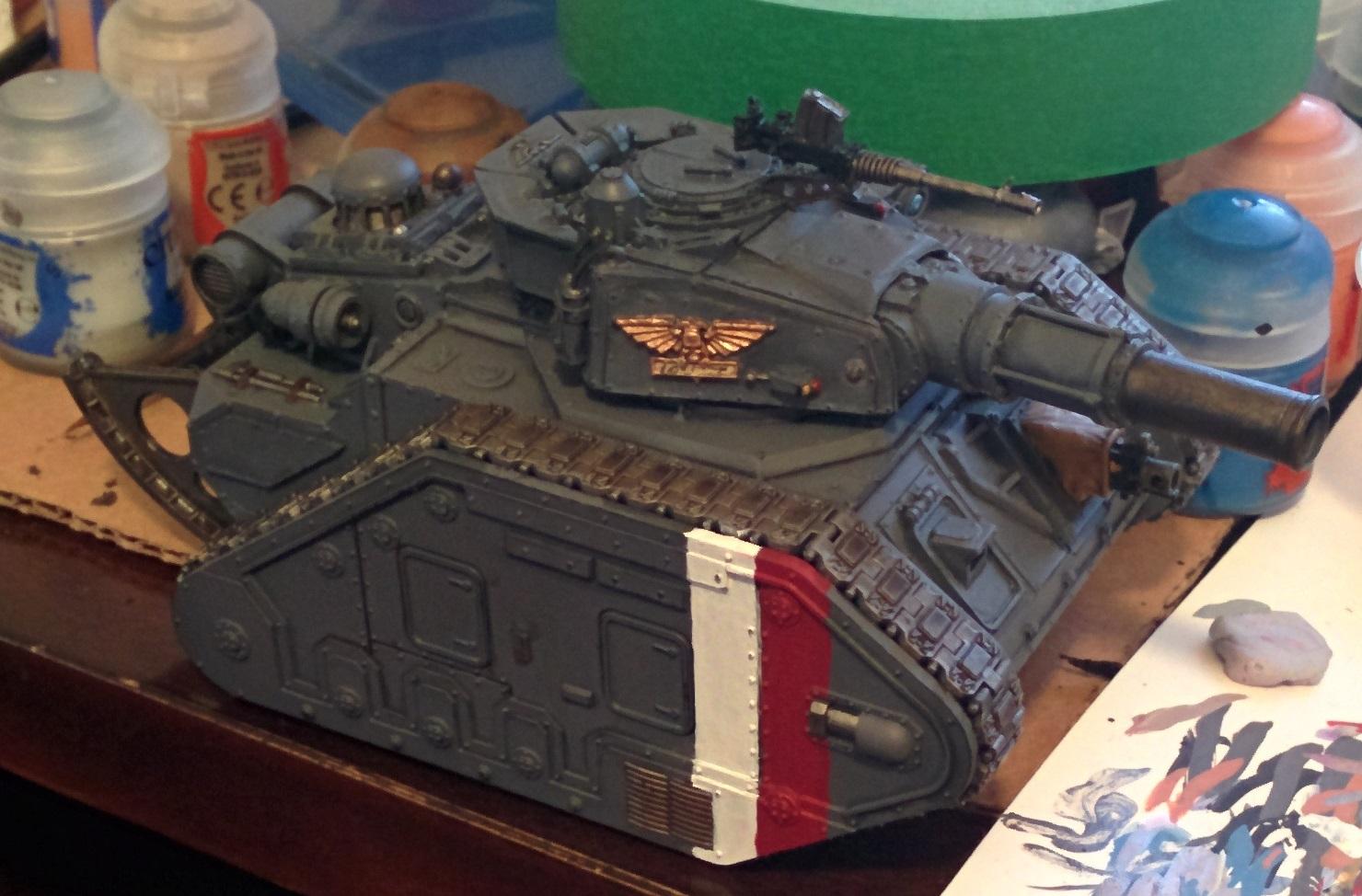 Death Korps of Krieg, Leman Russ, Tank, Work In Progress