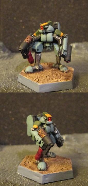 CEF Command Alpha with flamer and rocket launcher