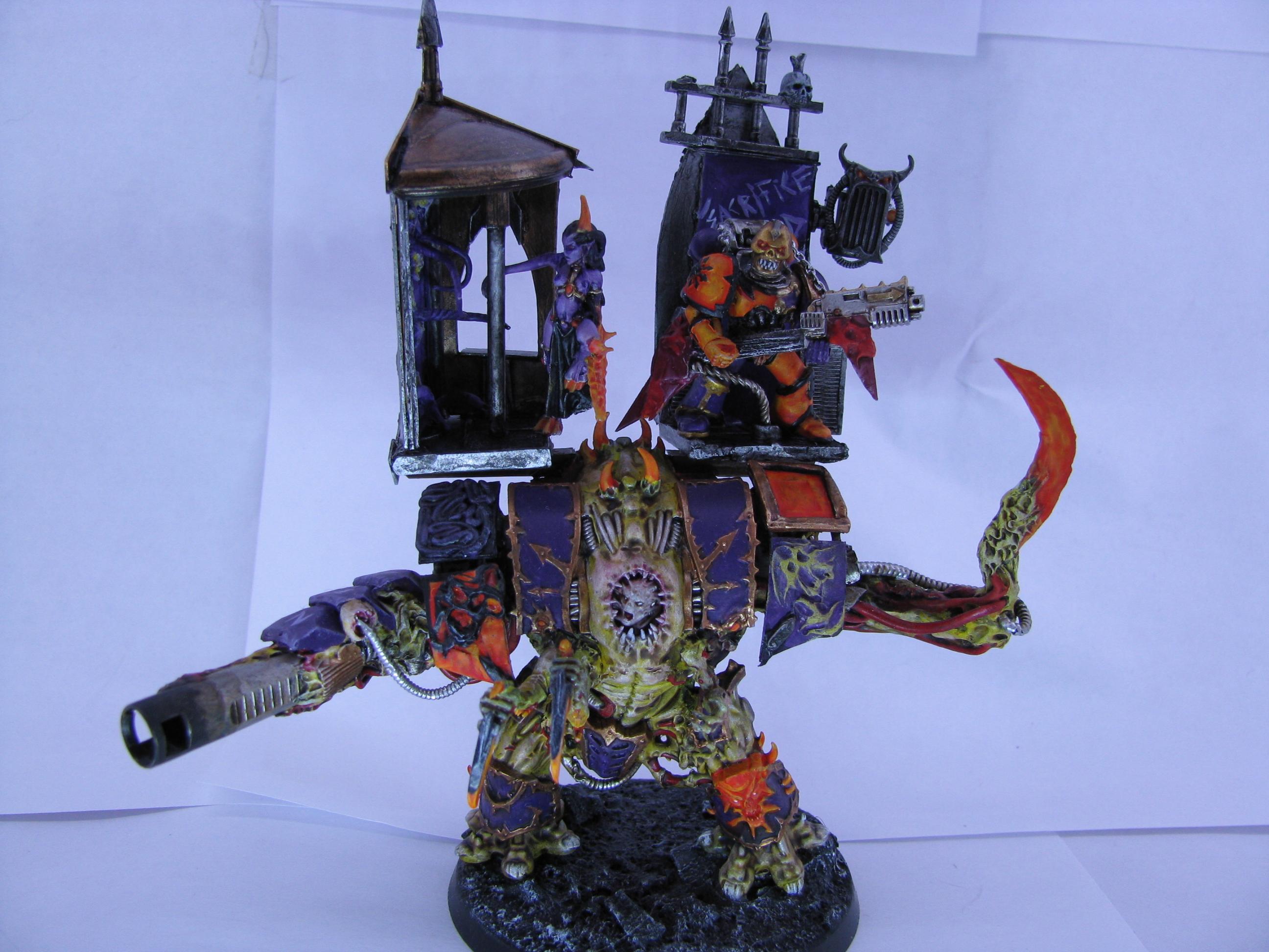 Chaos, Conversion, Daemons, Dreadnought, Guitar, Hellbrute, Rocknroll, Slaanesh, Vehicle, Walker