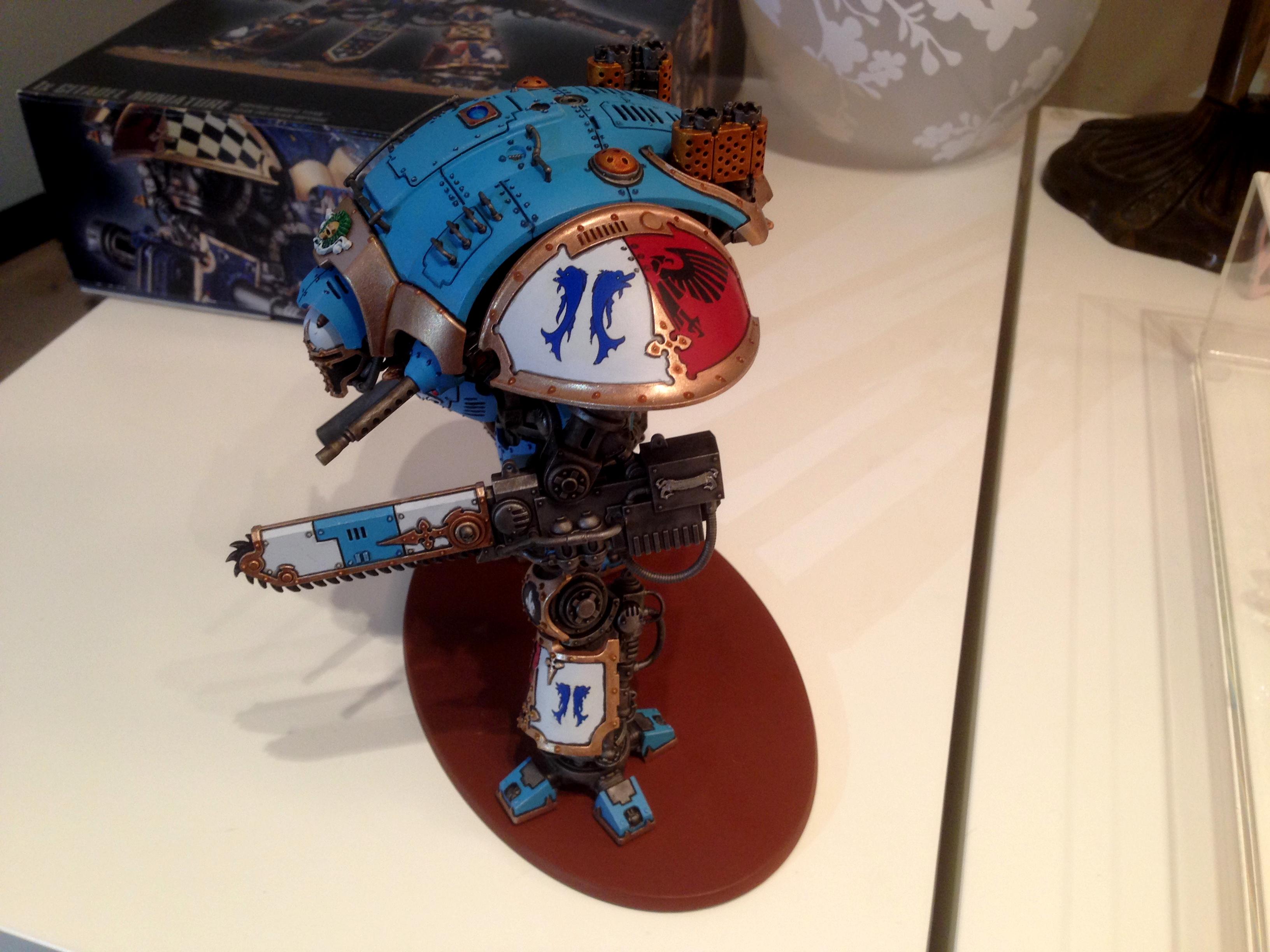 Blue, Dolphin, House, Imperial, Imperial Knights, Knights, Paladin, Work In Progress