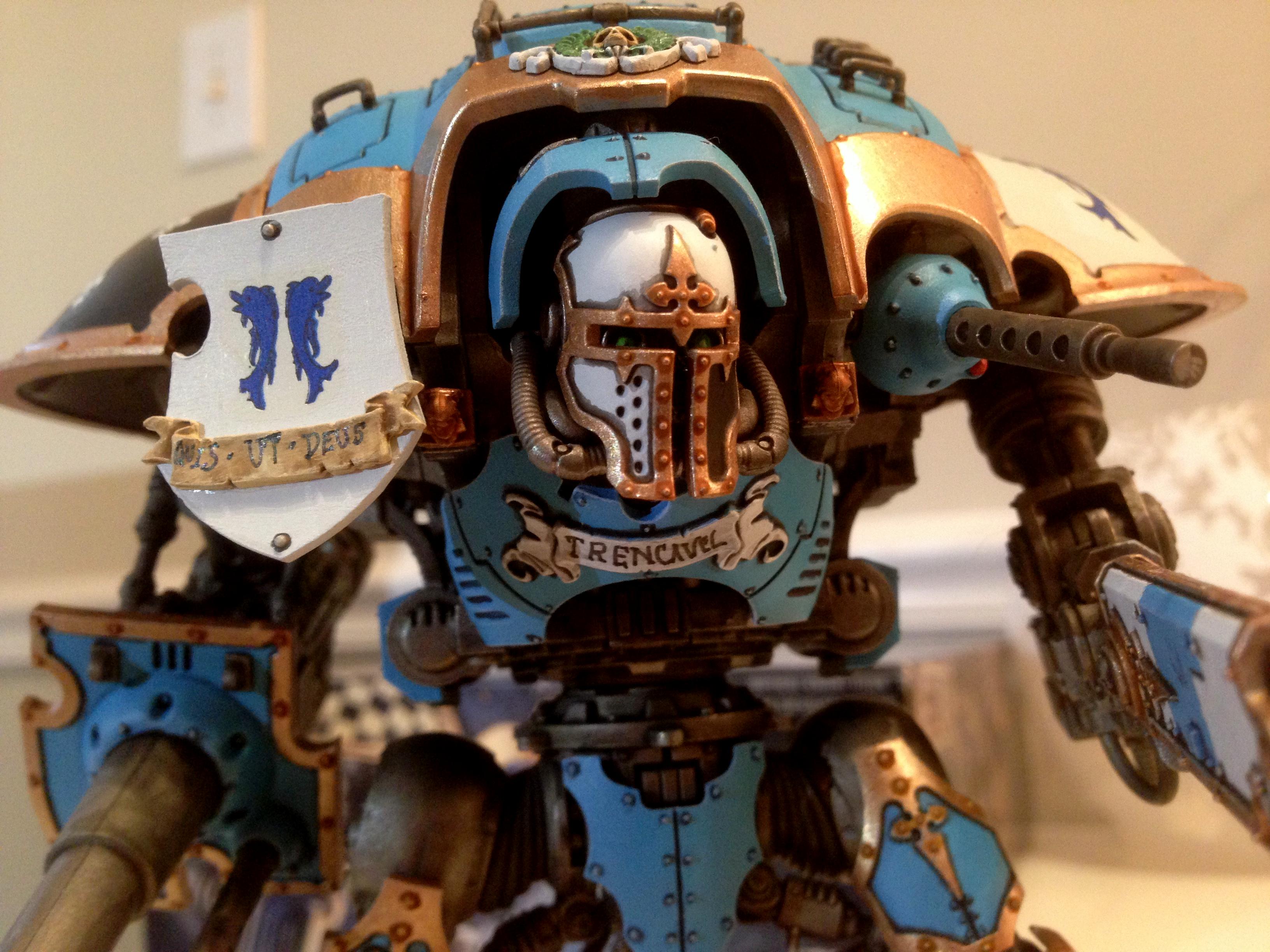 Blue, Dolphin, House, Imperial, Imperial Knights, Knights, Paladin, Work In Progress