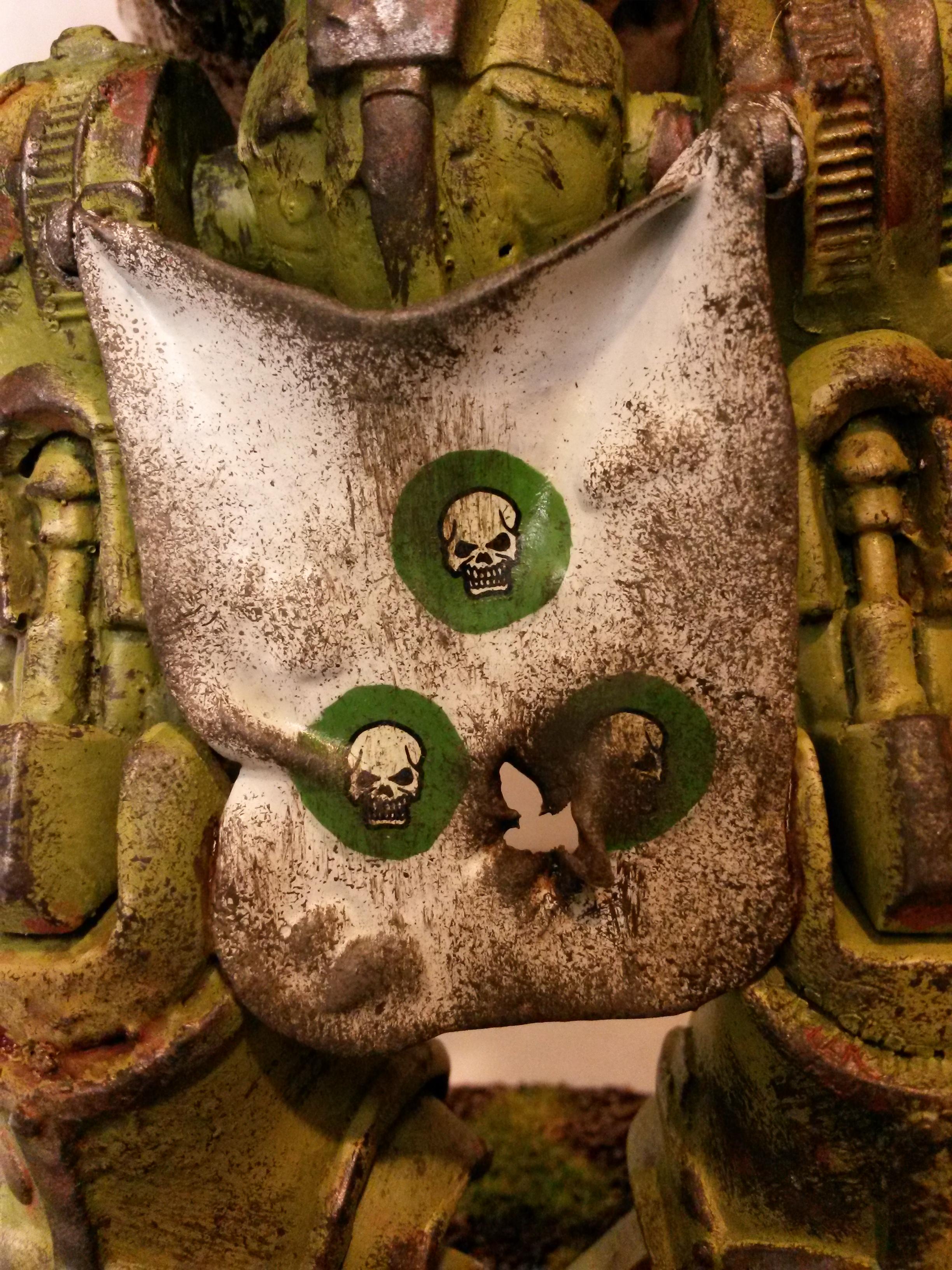 Alternative Knight, Chaos Knight, Conversion, Crowfoot2007, Heresy, Imperial Knight, Mk2 Battle Automaton, Nurgle, Warhammer 40,000, Warzone