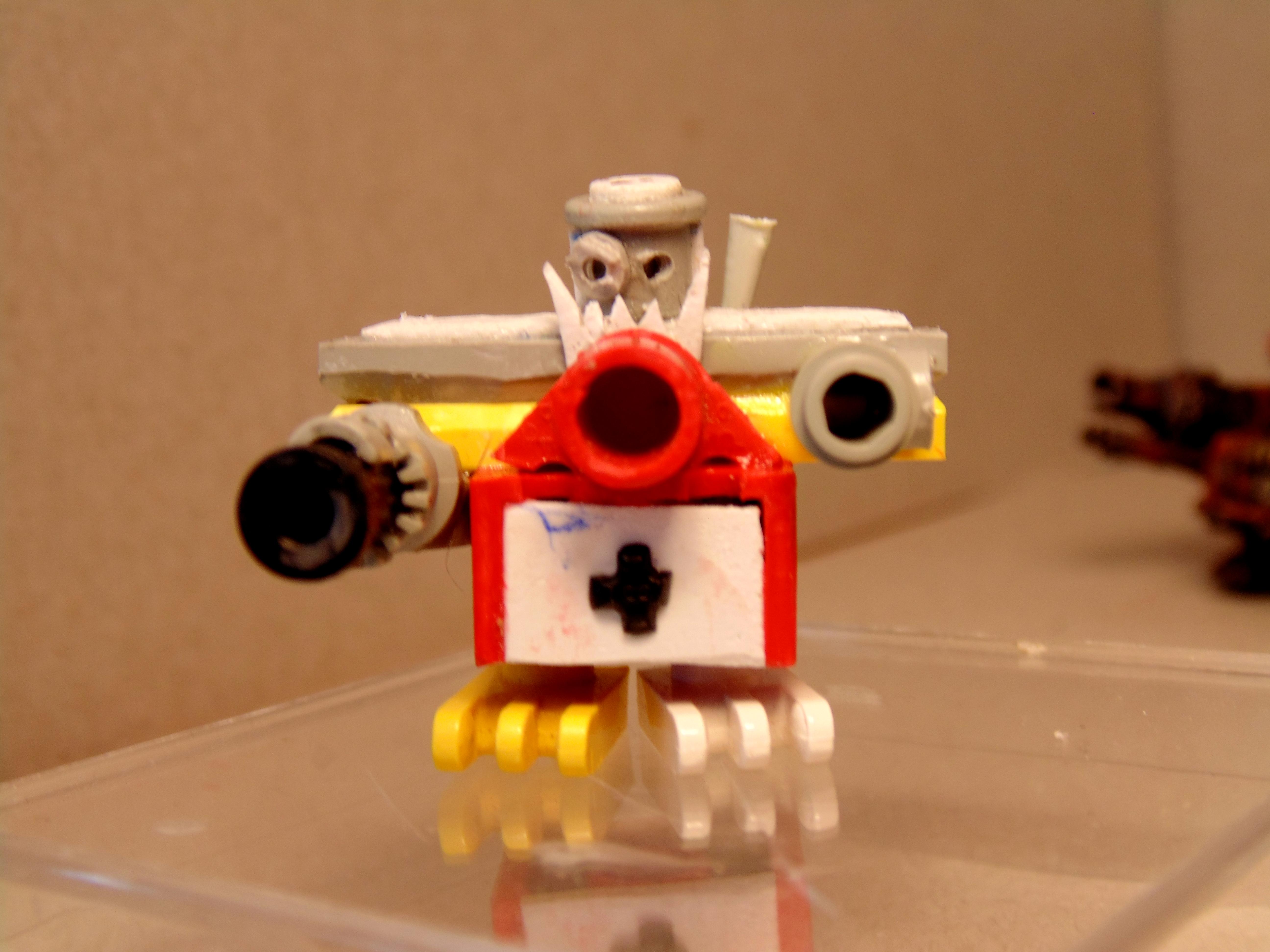 6mm, Army, Conversion, Epic, Gargant, Green, Mob, Nob, Oldhammer, Orks, Scratch, Scratch Build, Stampfa, Stompa, Superstompa, Waaagh, Warhammer 40,000