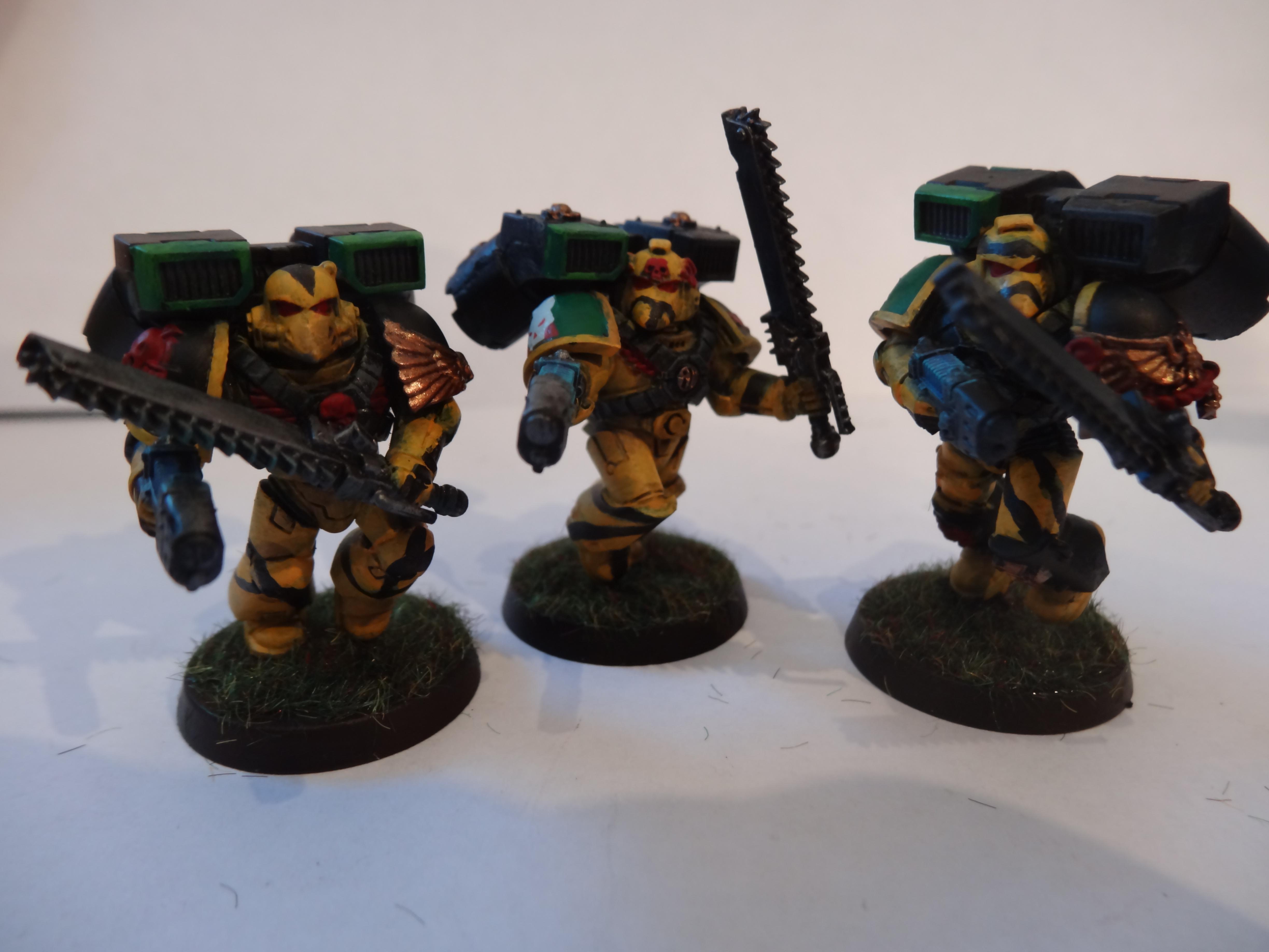 Badab War Salamander Veterans, Vanguard Veterans with Plasma Pistols