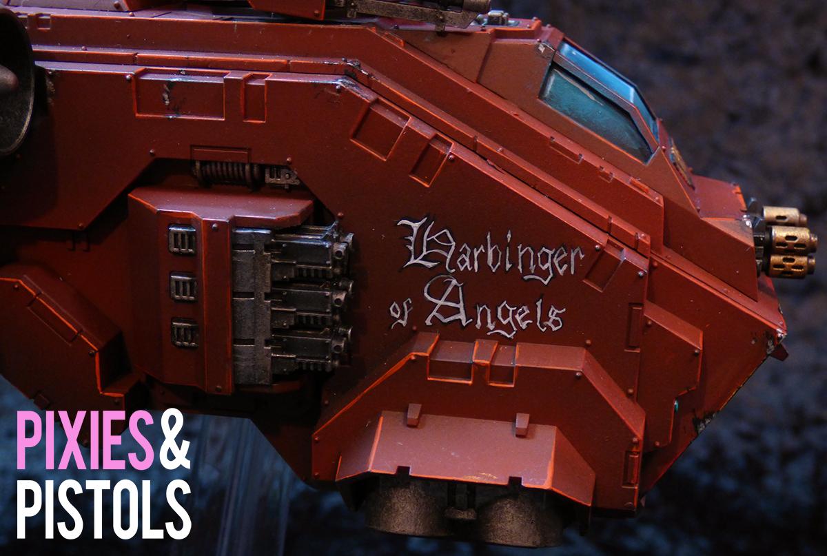 Blood Angels, Frontline Gaming, Space Marines, Stormraven, Wargaming, Warhammer 40,000