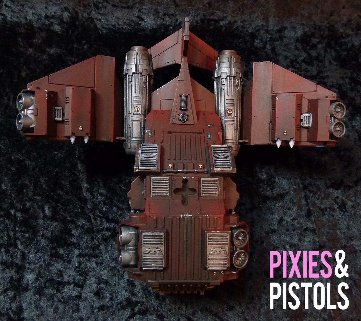 Blood Angels, Frontline Gaming, Space Marines, Stormraven, Wargaming, Warhammer 40,000