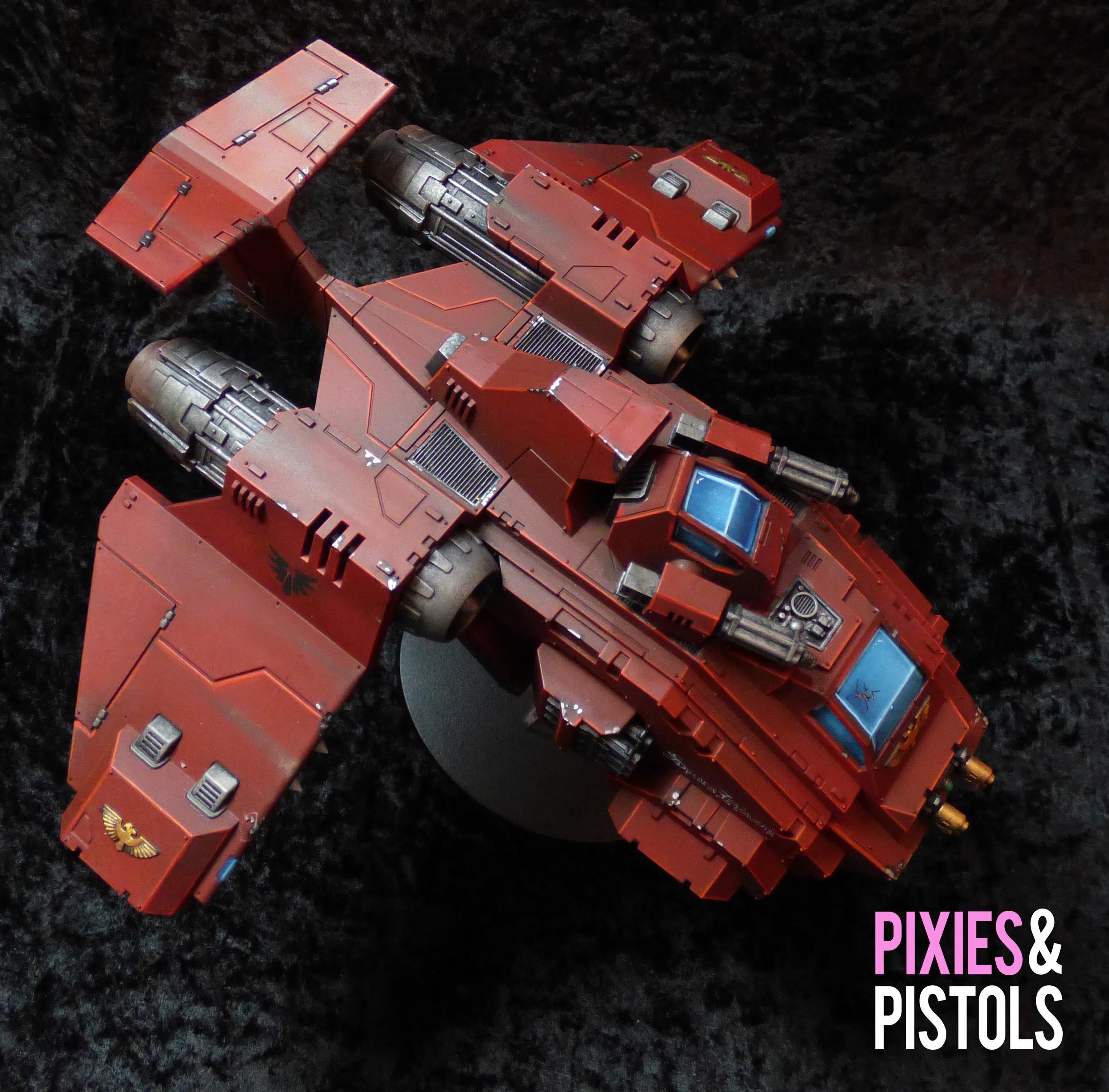 Blood Angels, Frontline Gaming, Space Marines, Stormraven, Wargaming, Warhammer 40,000