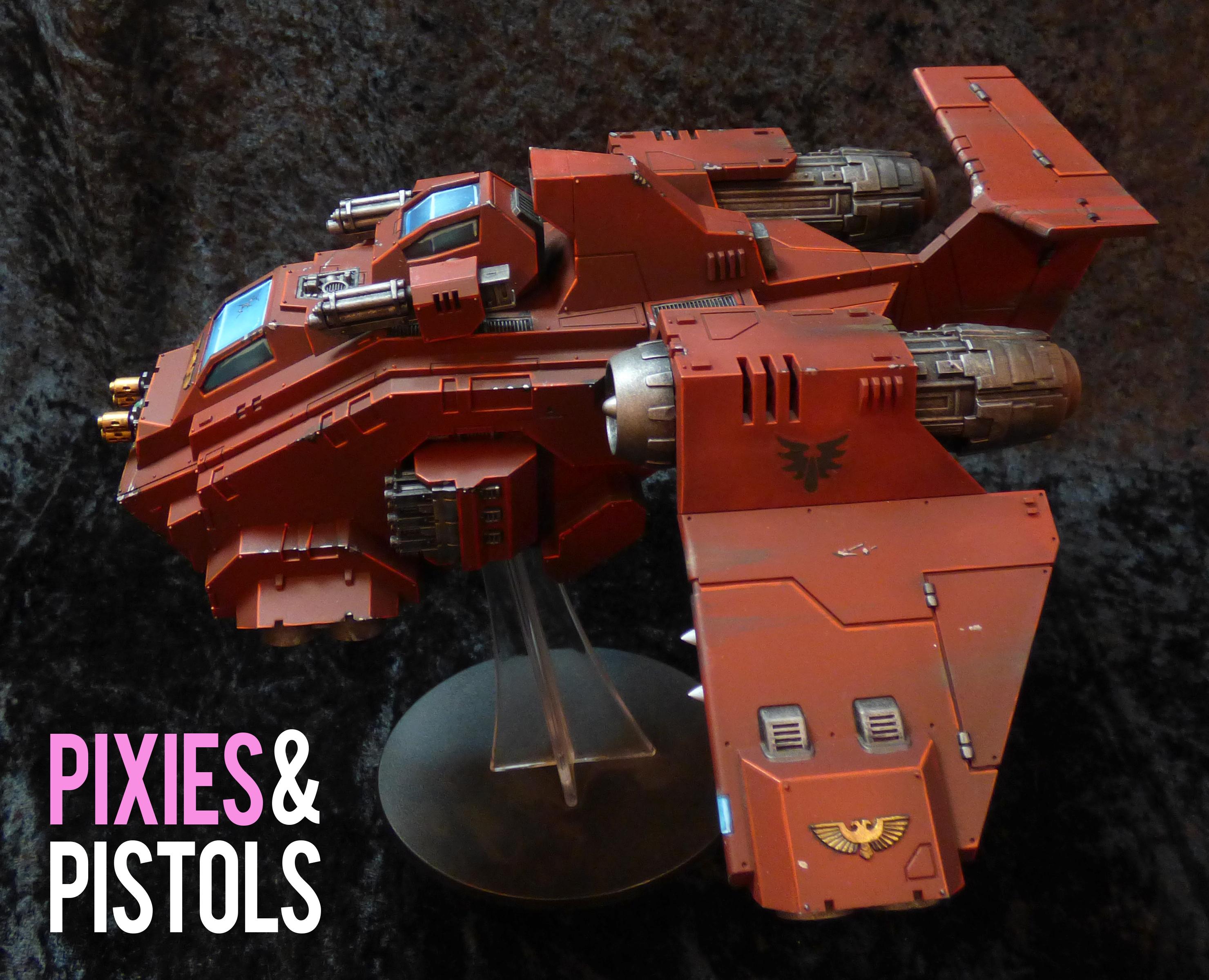 Blood Angels, Frontline Gaming, Space Marines, Stormraven, Wargaming, Warhammer 40,000