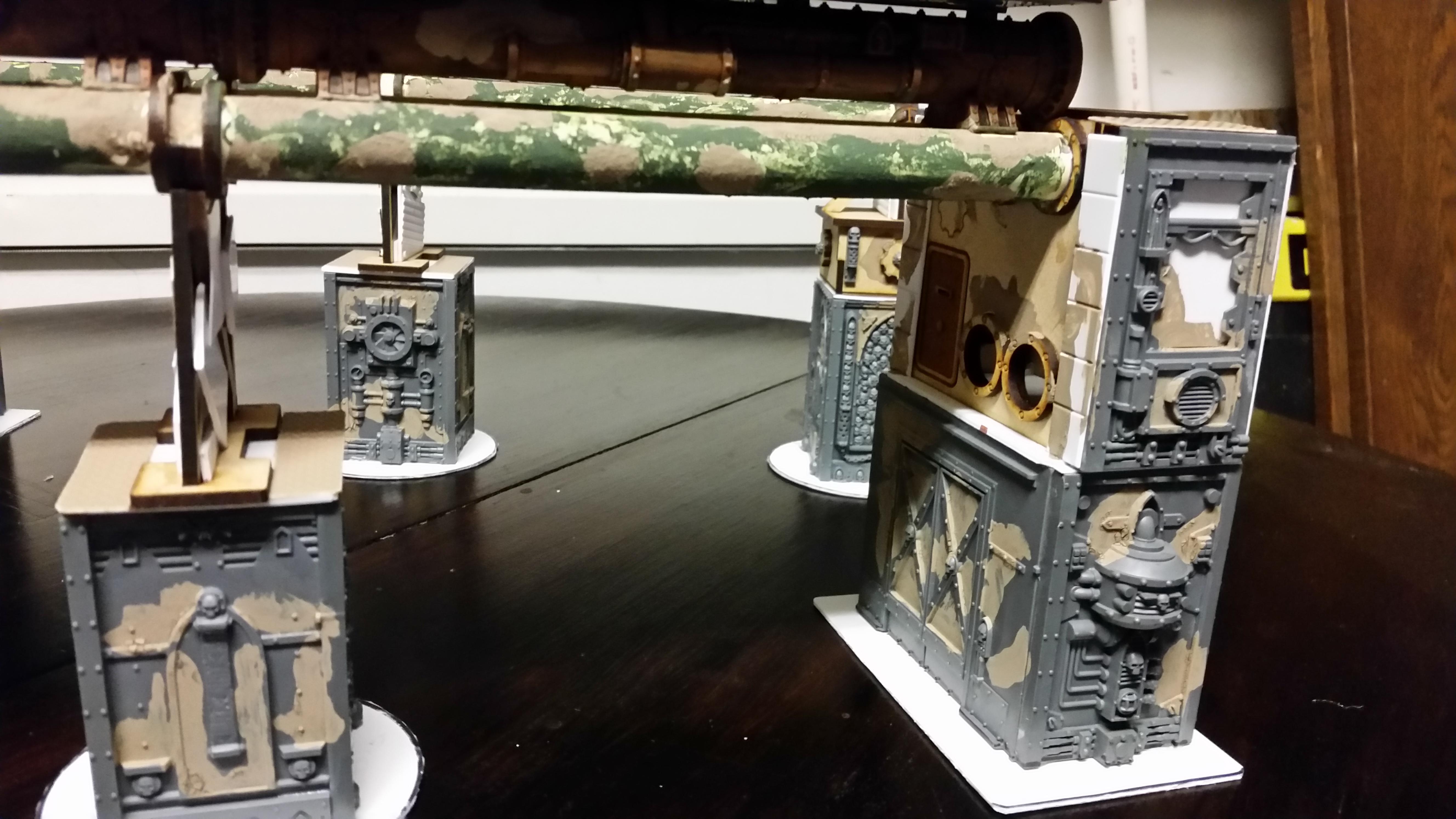 Catwalk, Necromunda, Pipes, Terrain