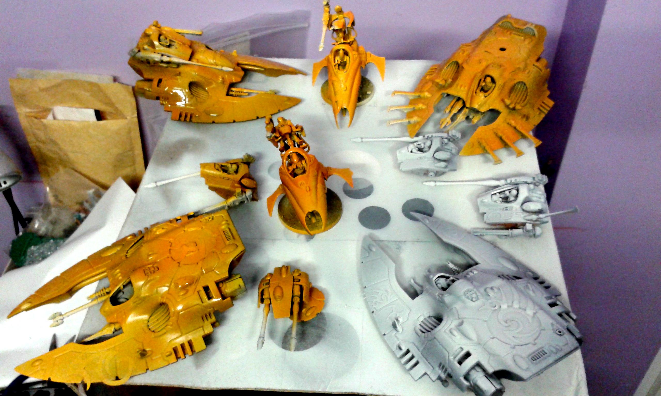 Craftworld, Eldar, Lugganath, Silvermk2, Work In Progress