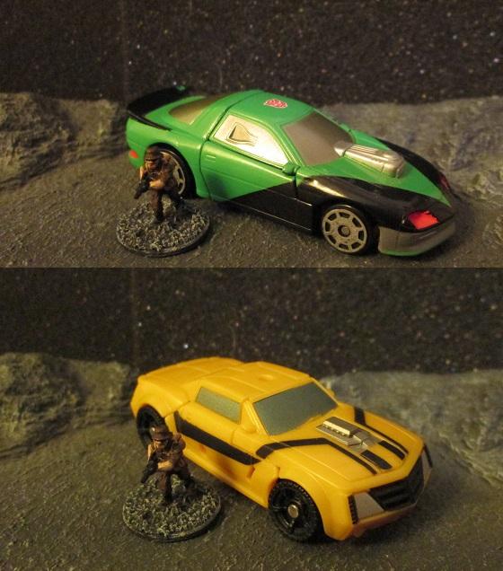 15mm troops compared to Matchbox sized cars