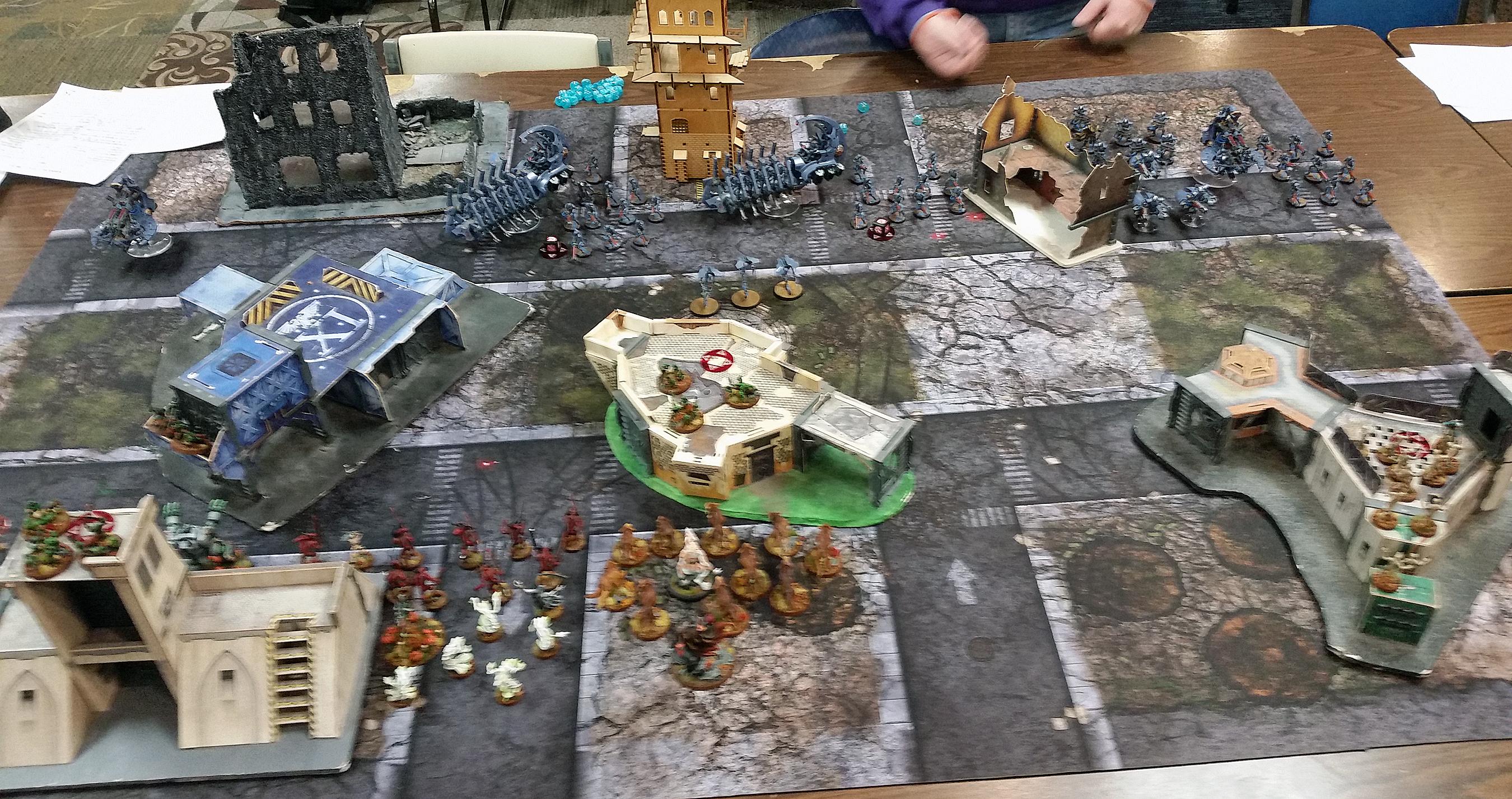 Battle Report, Warhammer 40,000